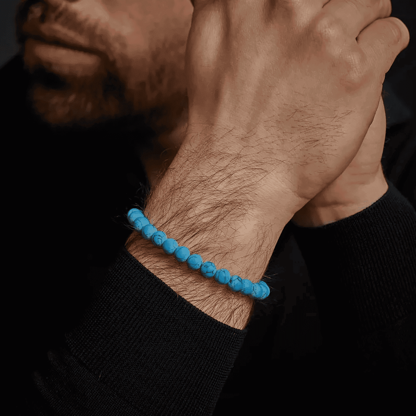 Armband Edelstahl Matt Turquoise Delight Armband Edelstahl Matt Turquoise Delight