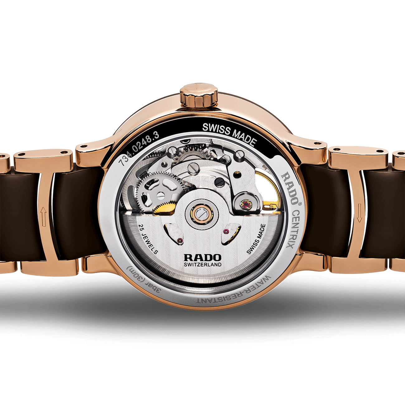 Centrix Diamonds Open Heart Automatik Uhr