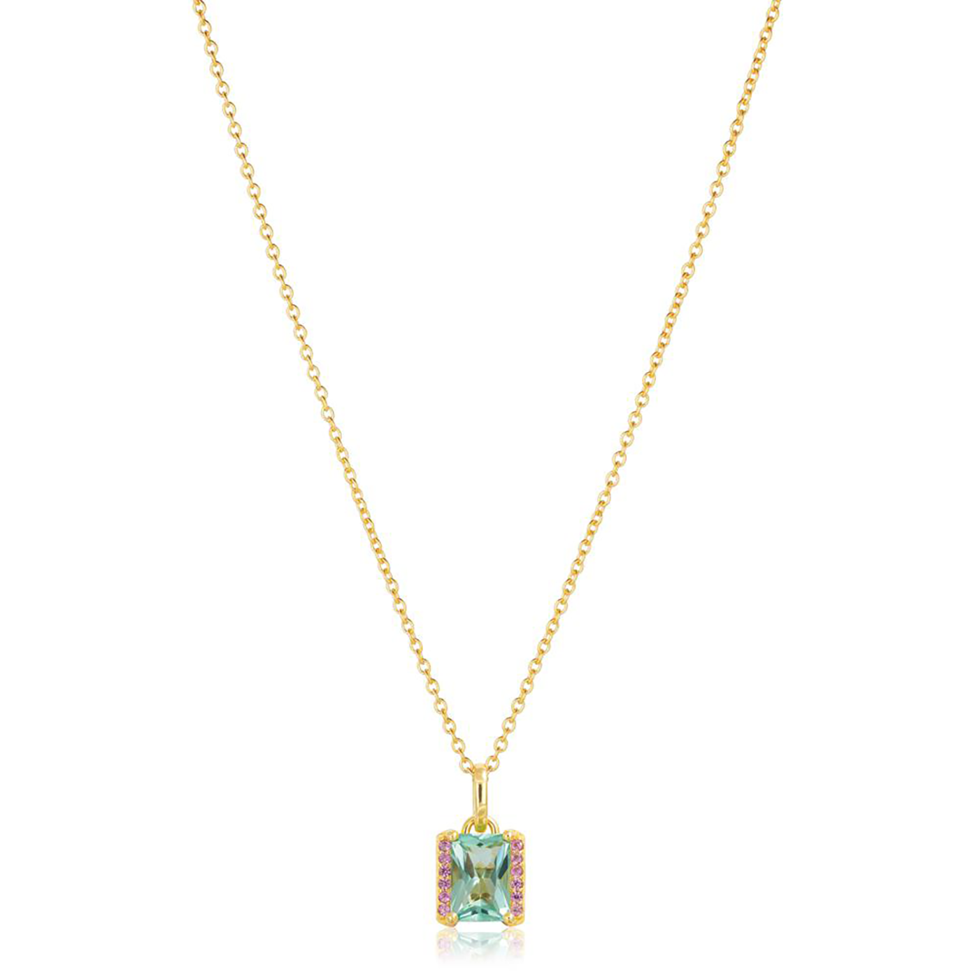 Kette Zirkonia 925er Silber vergoldet Roccanova Kette Zirkonia 925er Silber vergoldet Roccanova