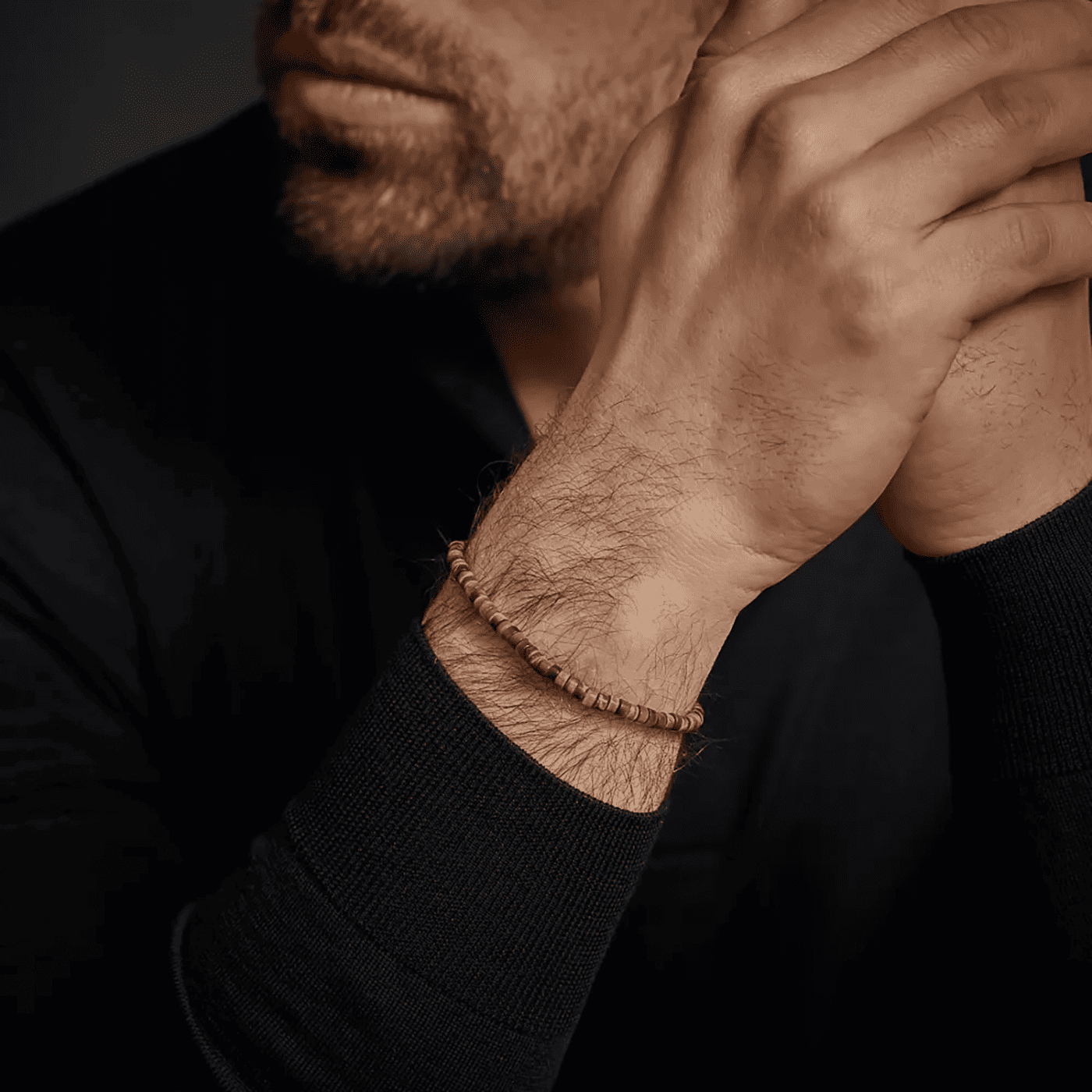 Armband Edelstahl Slices - Tiger Lily