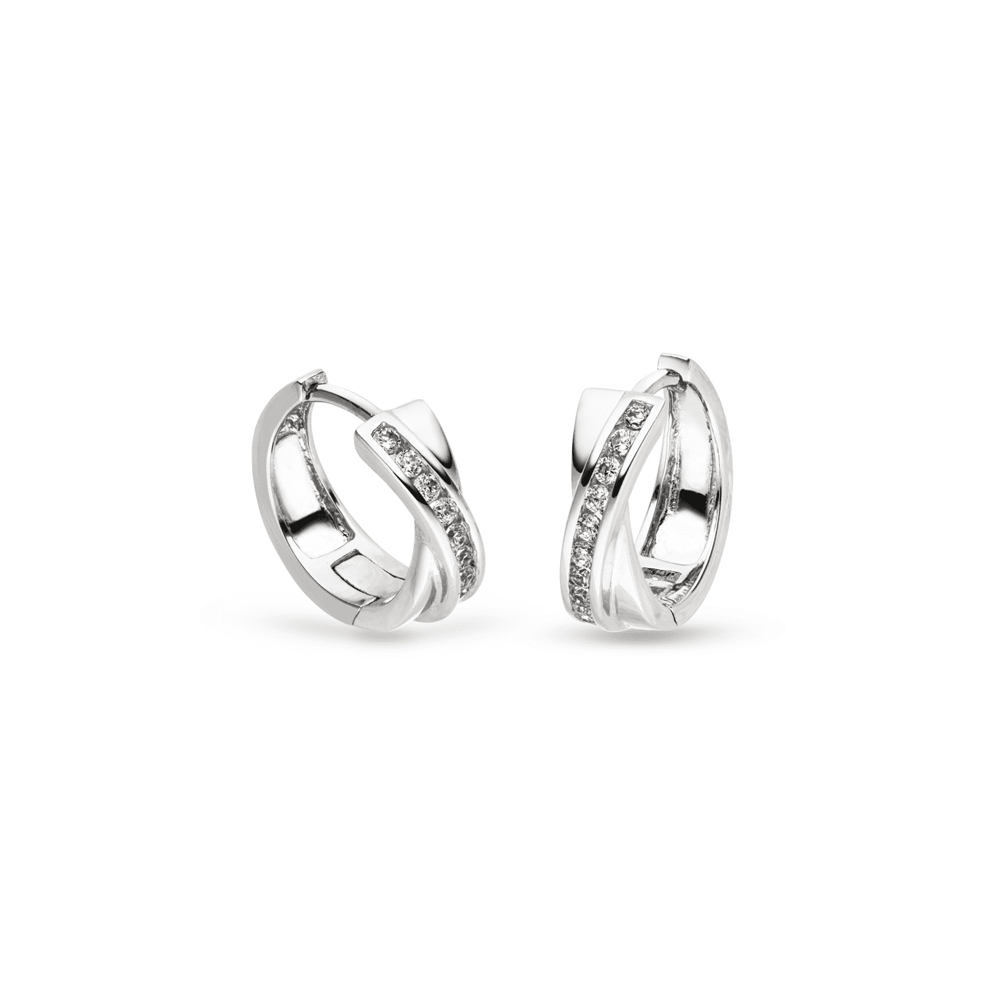 Creolen Zirkonia 925er Silber  Creolen Zirkonia 925er Silber