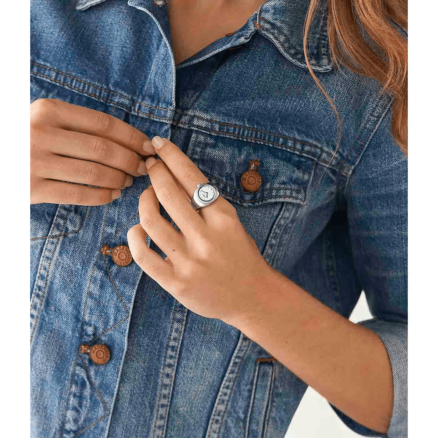 Ringuhr Edelstahl Ringuhr Edelstahl