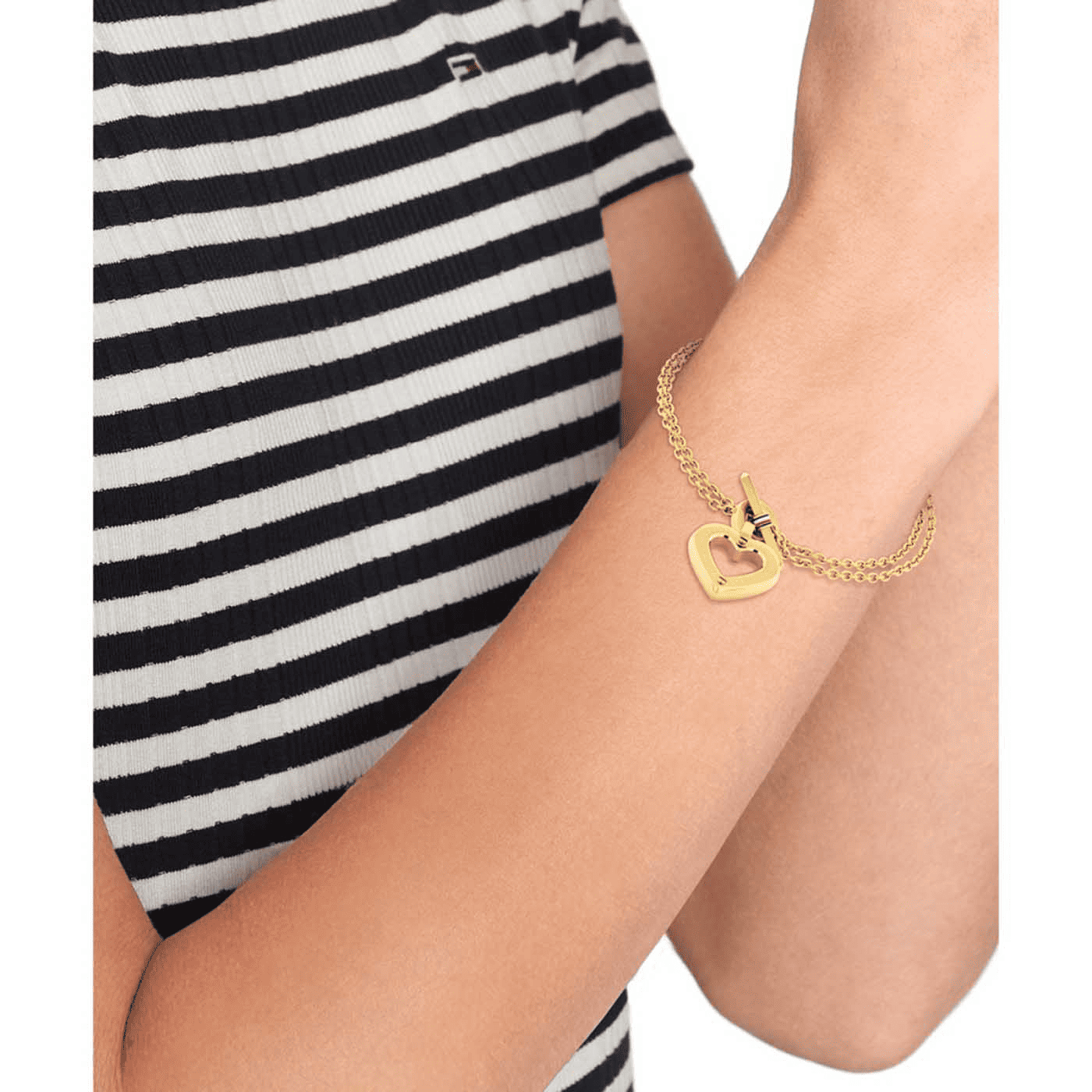 Armband Edelstahl gelb vergoldetToggle Heart Armband Edelstahl gelb vergoldetToggle Heart