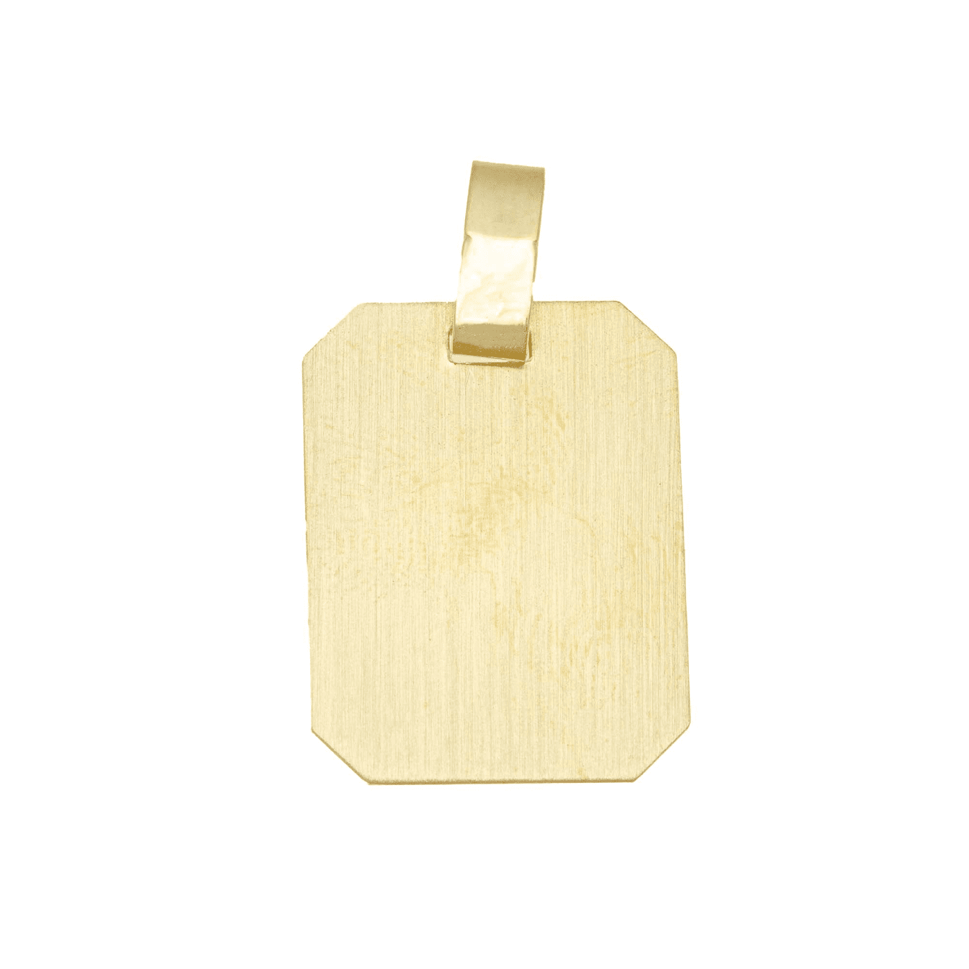 Gravurplatte 333er Gelbgold 