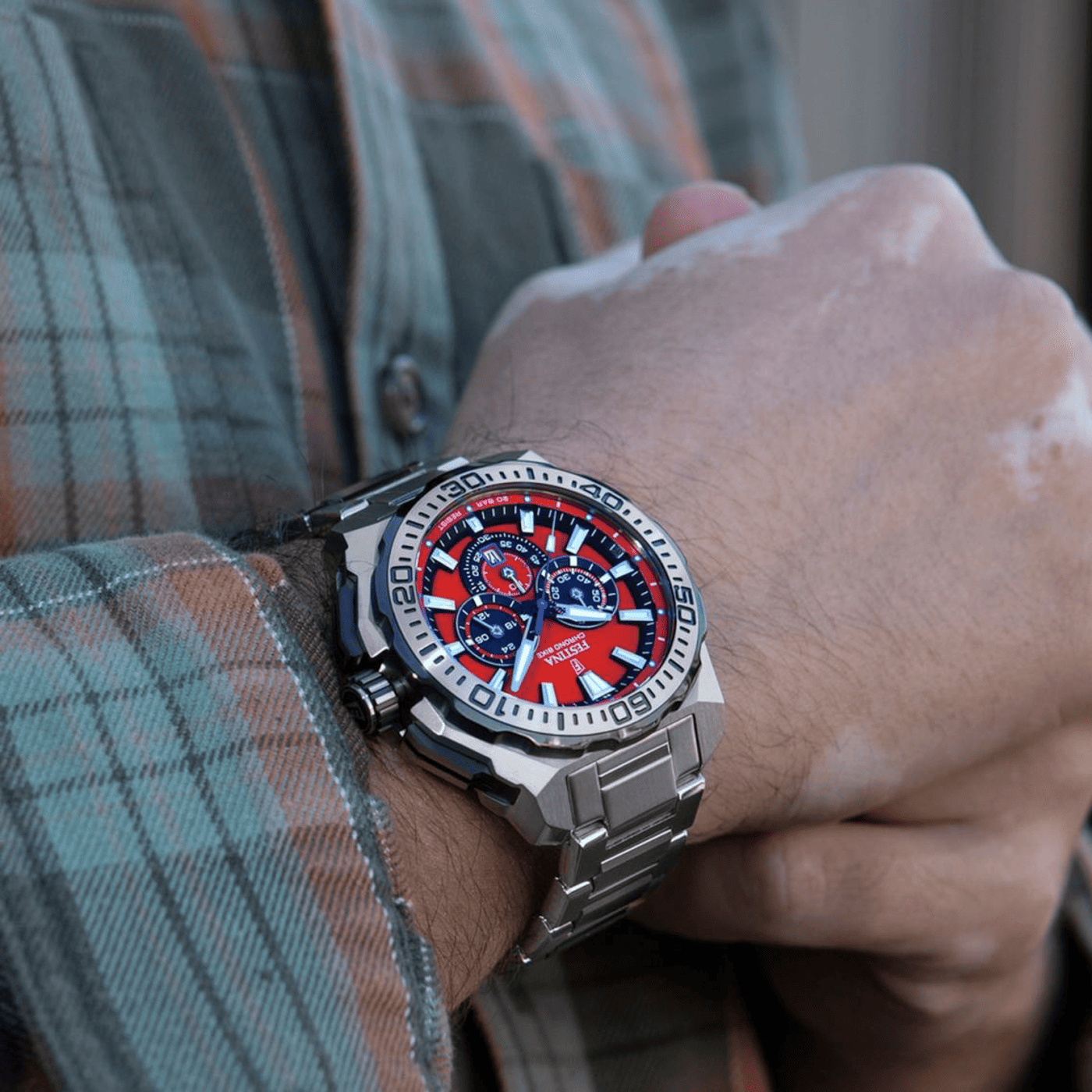 Chrono Bike Quarz Uhr Chrono Bike Quarz Uhr