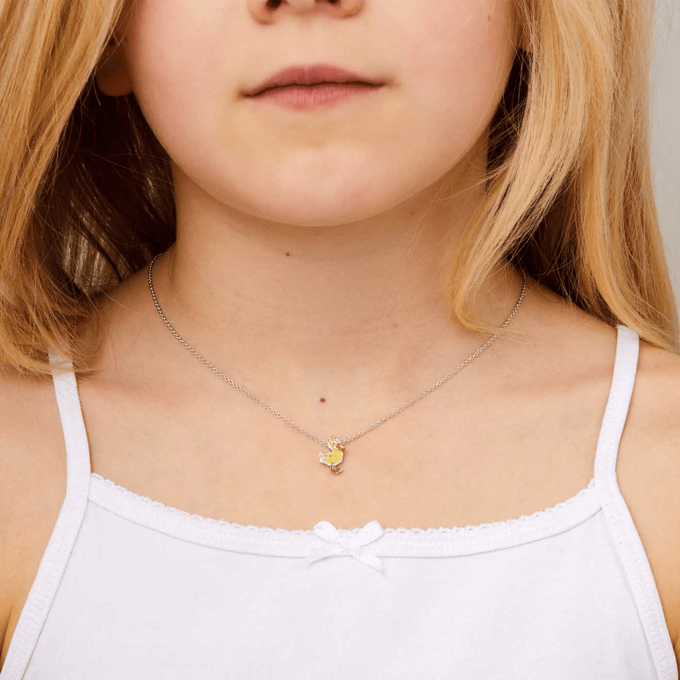 Kette 925er Silber Ente Flatterhaft Kette 925er Silber Ente Flatterhaft