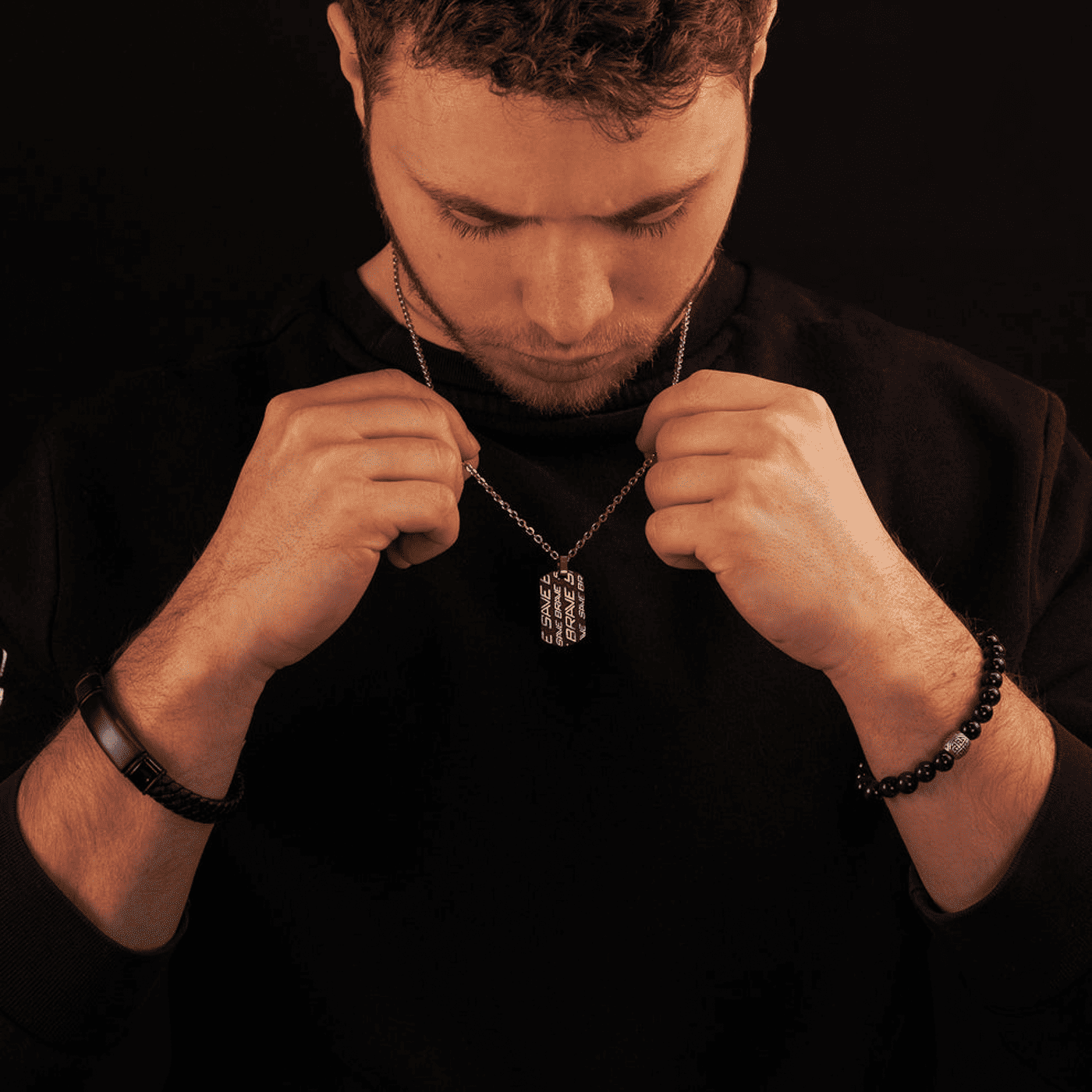 Edelsteinarmband Wikinger