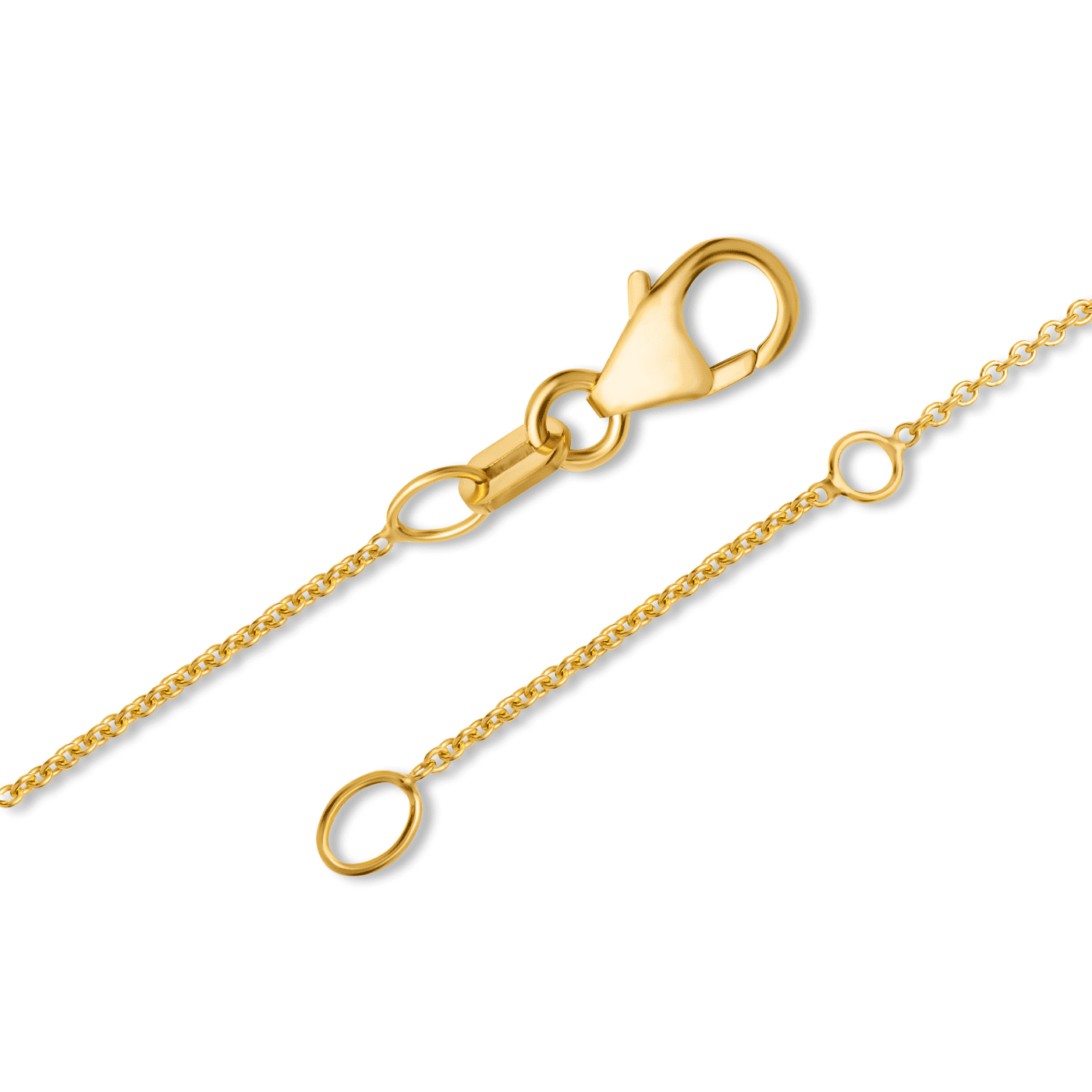 Kette Diamant zus. ca. 0,10 ct. 585er Gelbgold Daisy 2.0