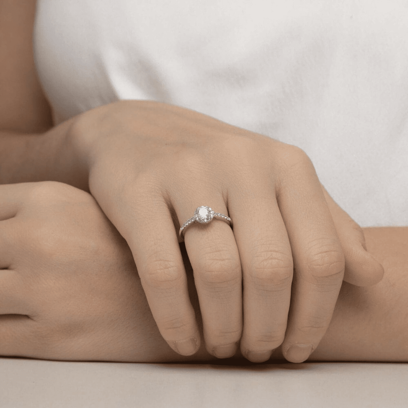 Ring Zirkonia 925er Silber  Ring Zirkonia 925er Silber