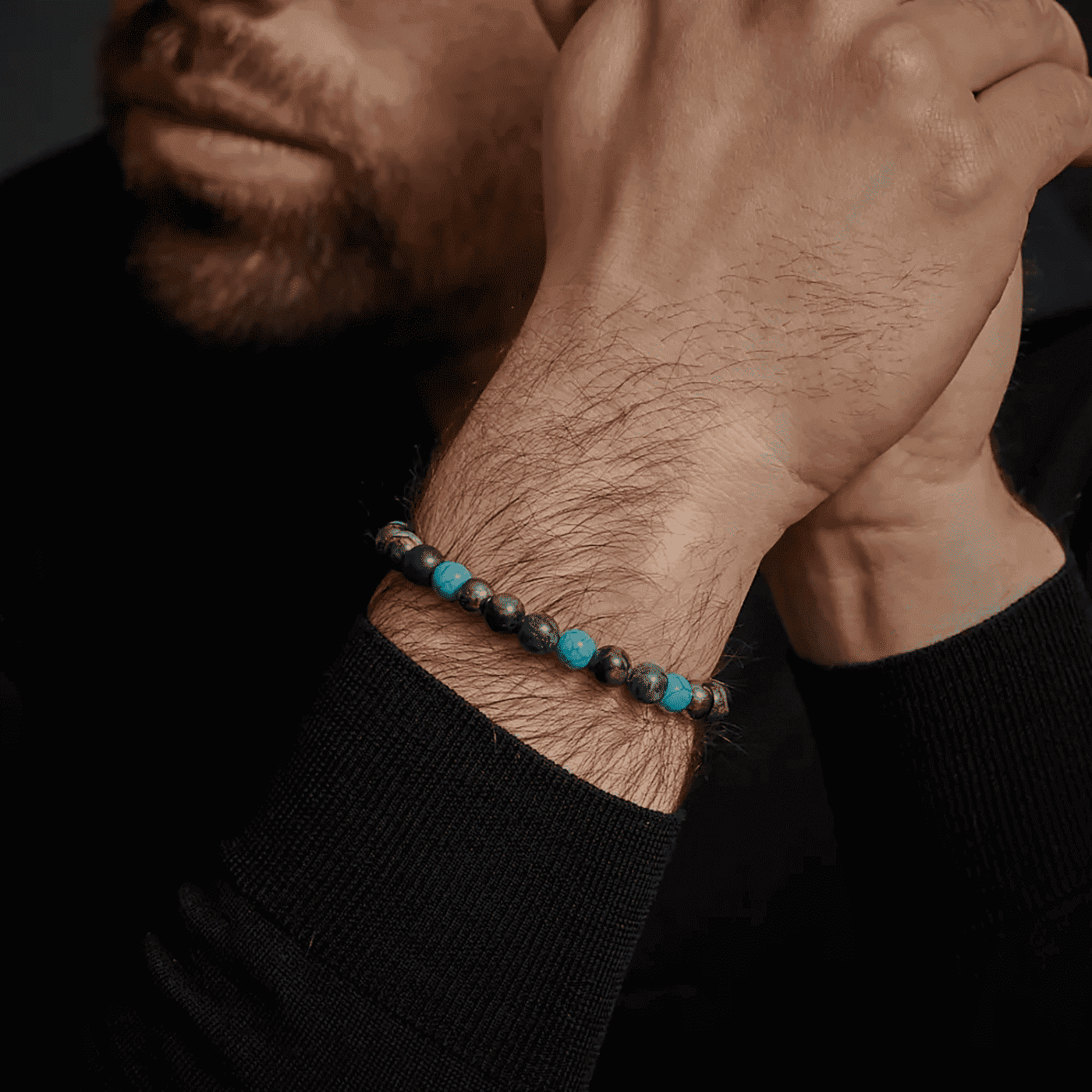 Armband Edelstahl Blue Nights Vintage Armband Edelstahl Blue Nights Vintage