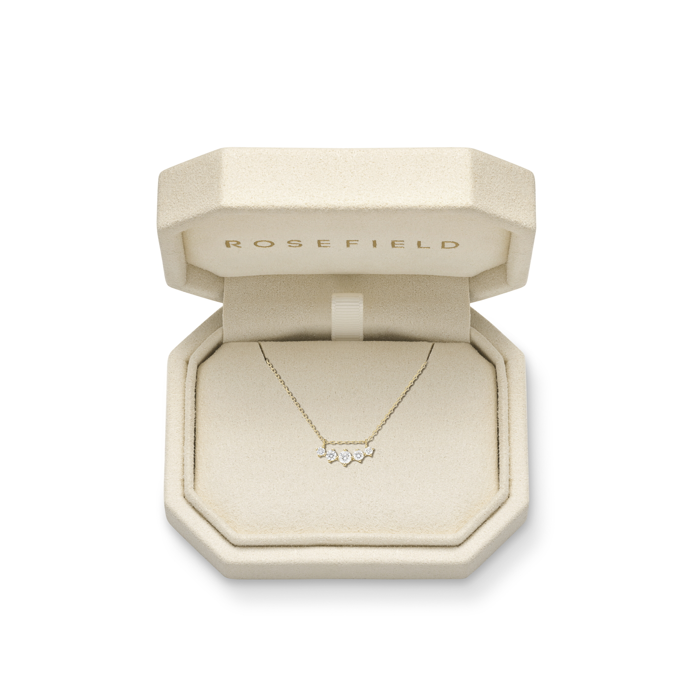 Kette syn. Diamant zus. 0,236ct. 585er Gelbgold Solara Kette syn. Diamant zus. 0,236ct. 585er Gelbgold Solara