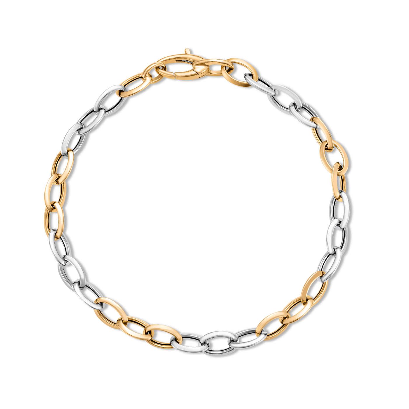 Armband 585er Bicolor Stella d´Oro