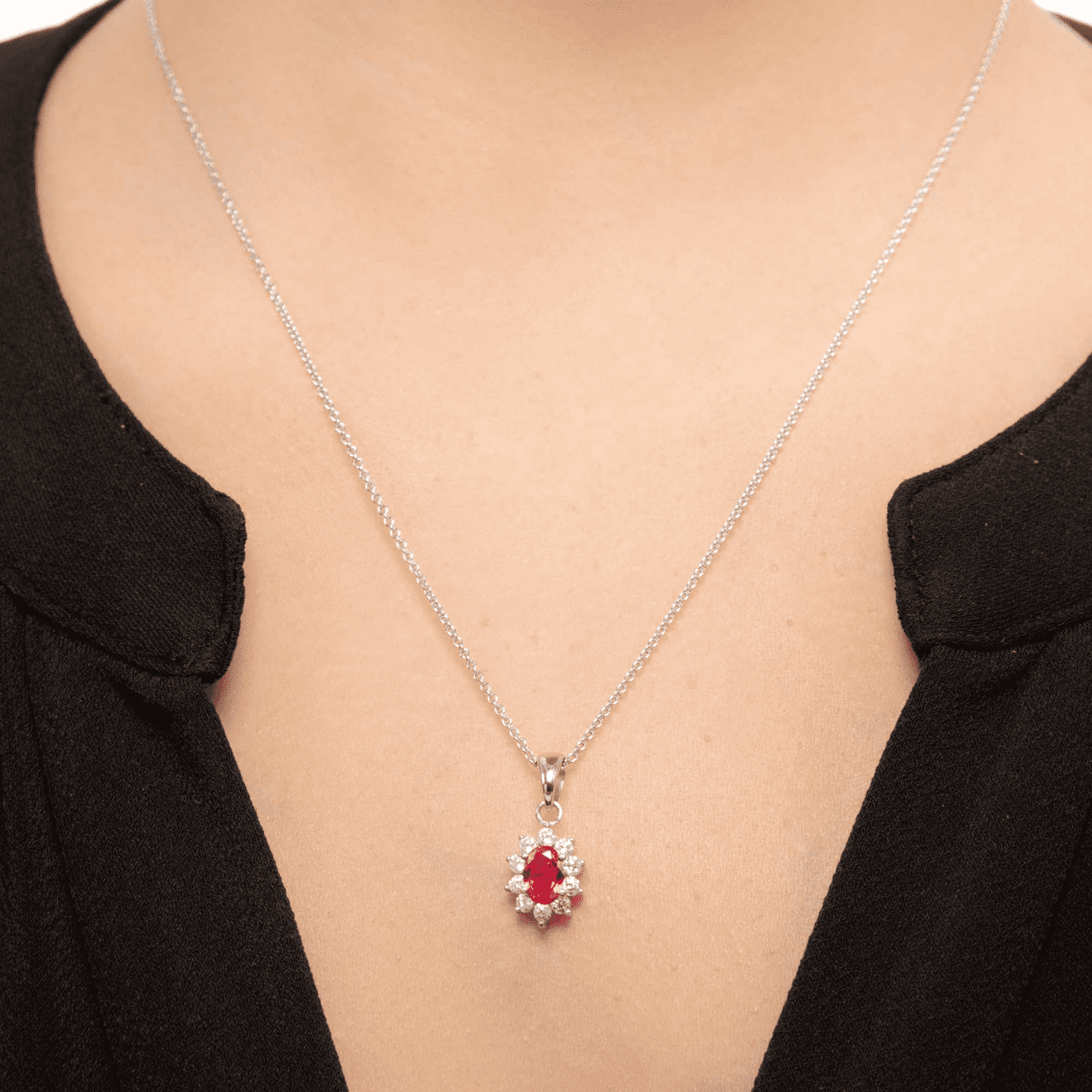 Kette Zirkonia 925er Silber Kate Kette Zirkonia 925er Silber Kate