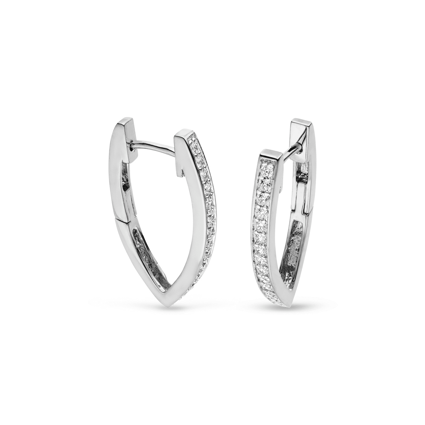 Ohrringe Zirkonia 925er Silber  Ohrringe Zirkonia 925er Silber