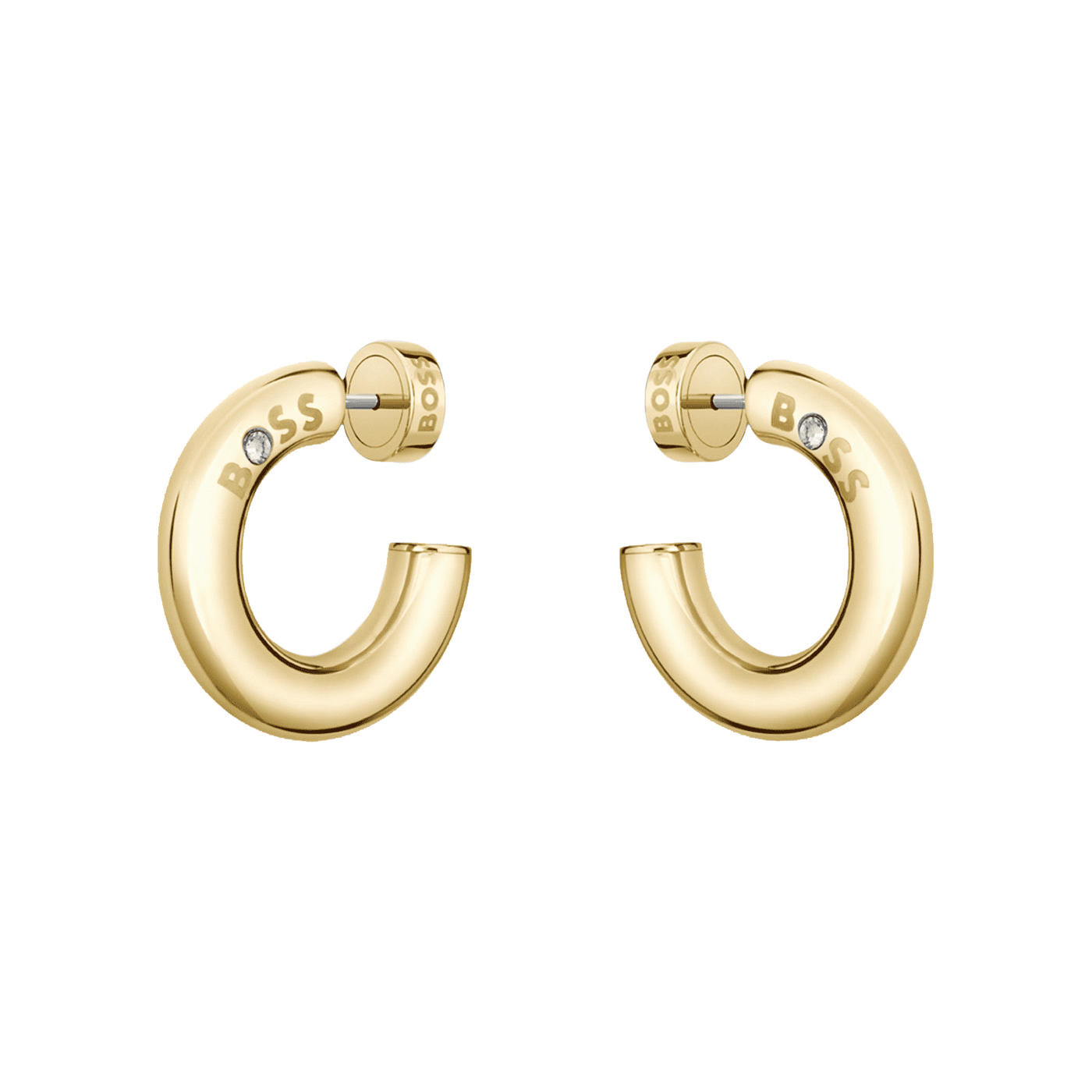 Ohrringe Edelstahl gelb vergoldet Live Ohrringe Edelstahl gelb vergoldet Live