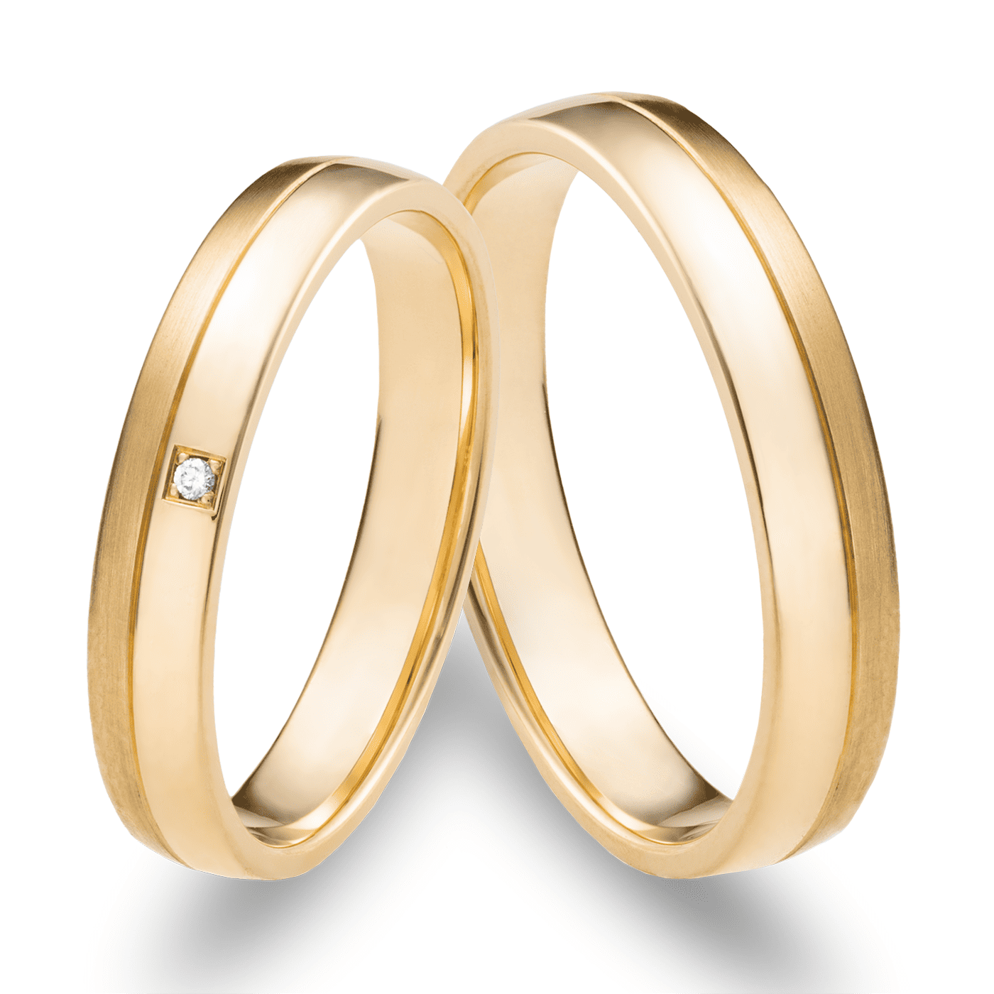 Trauring ca. 0,005 ct. 585er Gelbgold Kapstadt Trauring ca. 0,005 ct. 585er Gelbgold Kapstadt