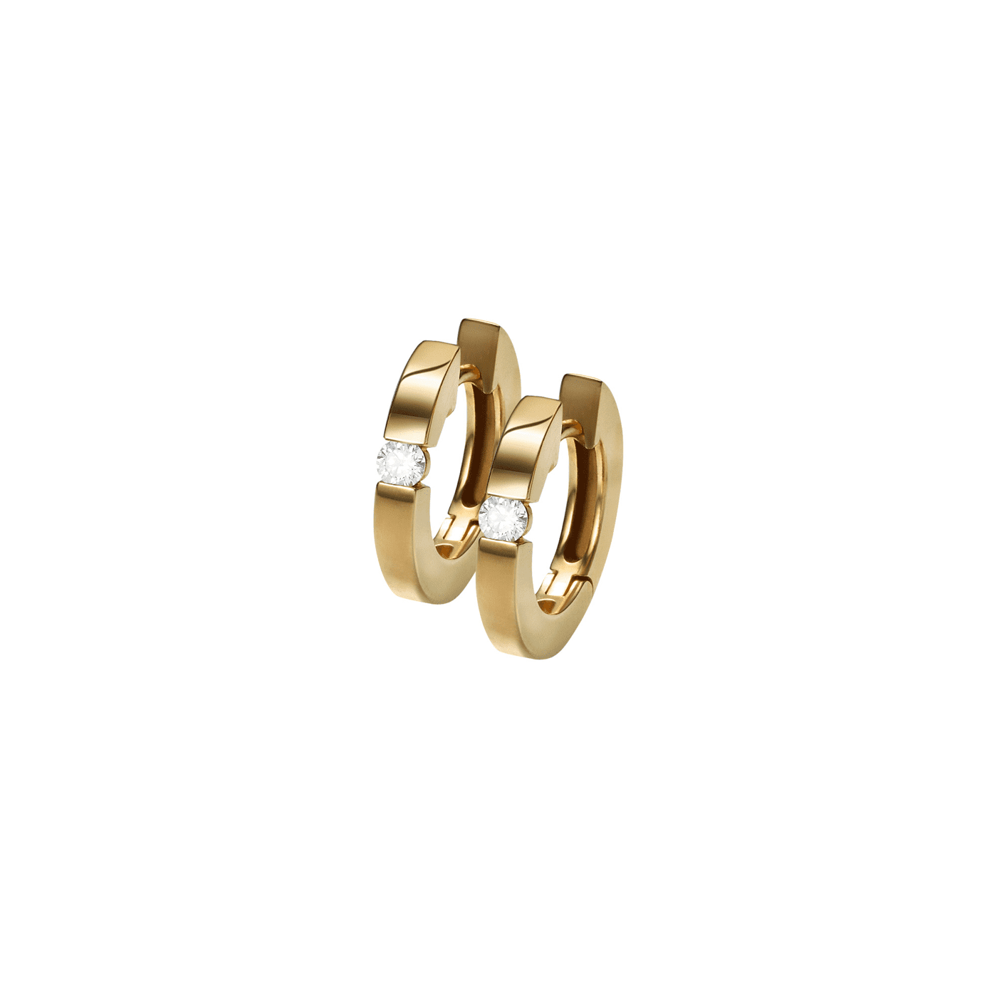 Ohrringe Zirkonia 333er Gelbgold  Ohrringe Zirkonia 333er Gelbgold