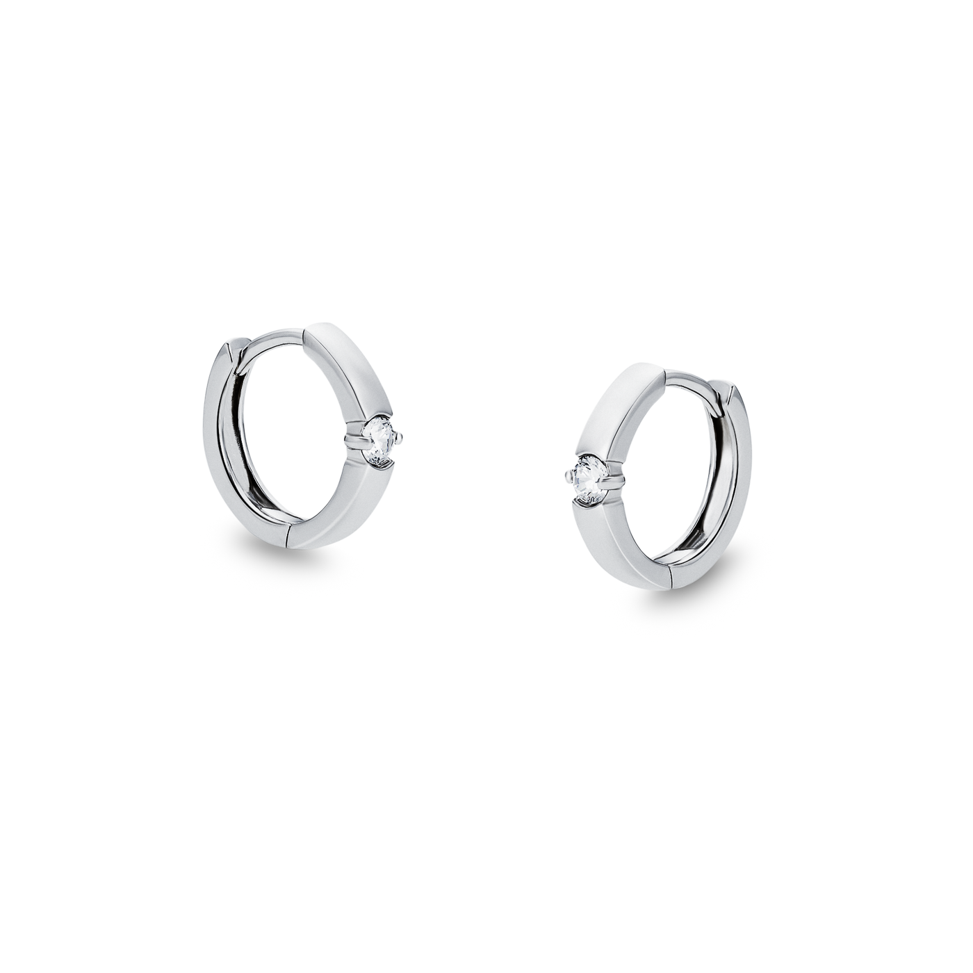 Creolen Zirkonia 925er Silber  Creolen Zirkonia 925er Silber