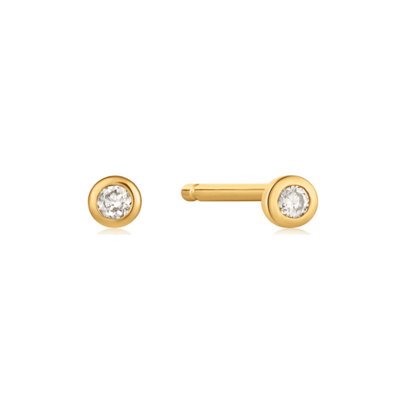 Ohrringe Diamant 0,03 ct. 585er Gelbgold 101-Gold Collection Ohrringe Diamant 0,03 ct. 585er Gelbgold 101-Gold Collection