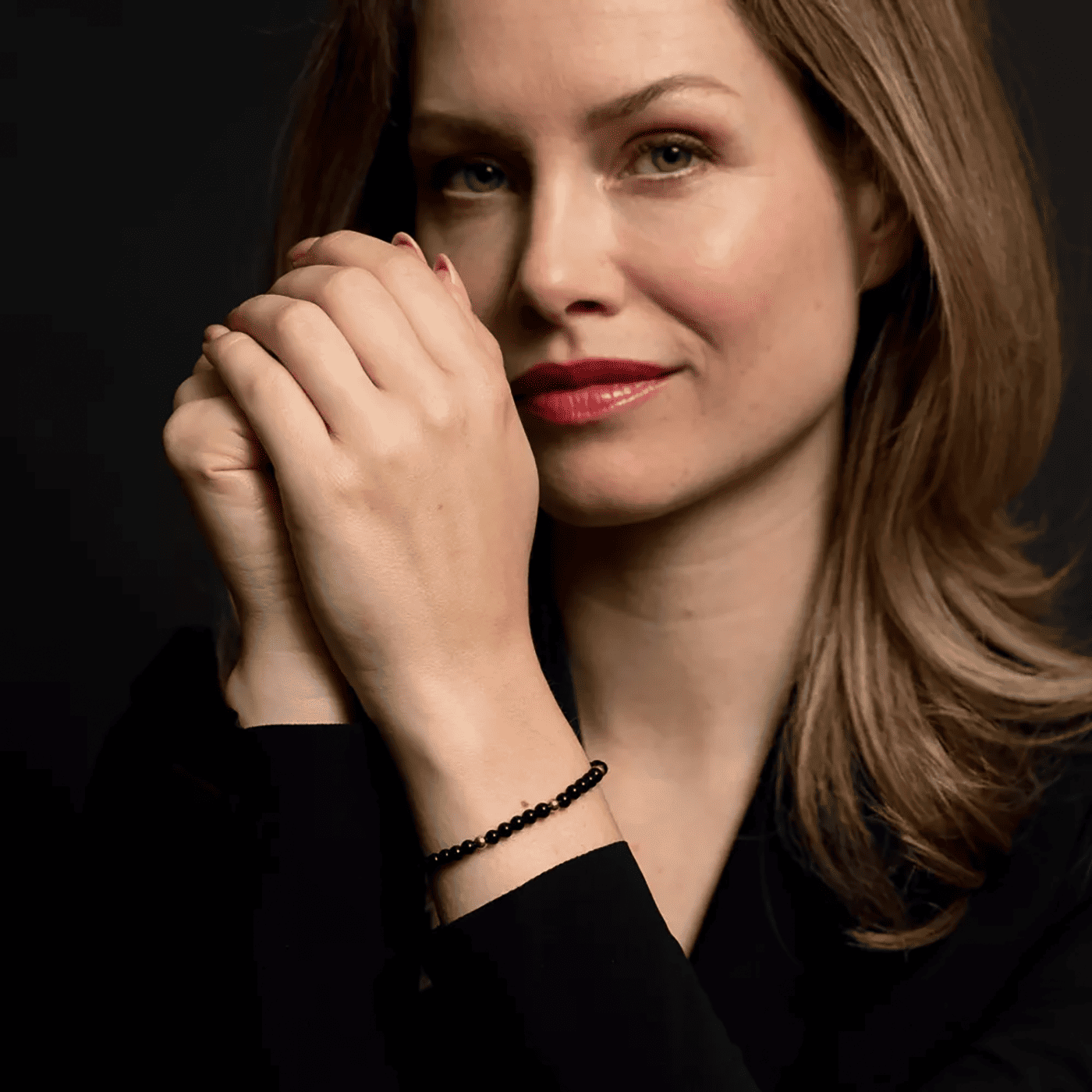 Armband Edelstahl gelb vergoldet Black Panther