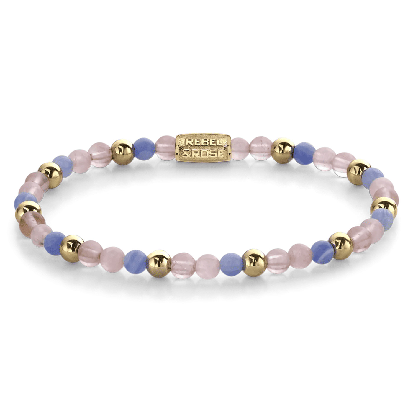 Armband Edelstahl gelb vergoldet Pink Summer Vibes Armband Edelstahl gelb vergoldet Pink Summer Vibes