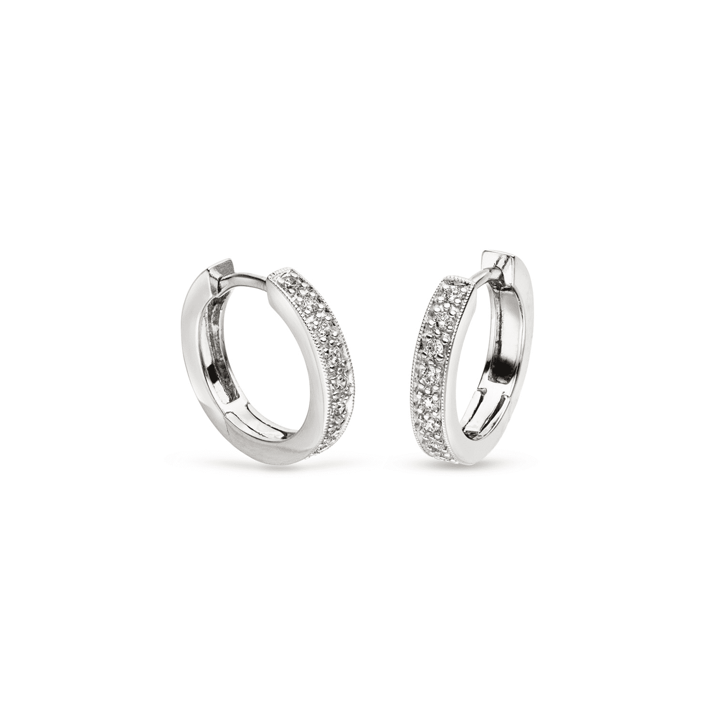 Creolen Zirkonia 925er Silber  Creolen Zirkonia 925er Silber