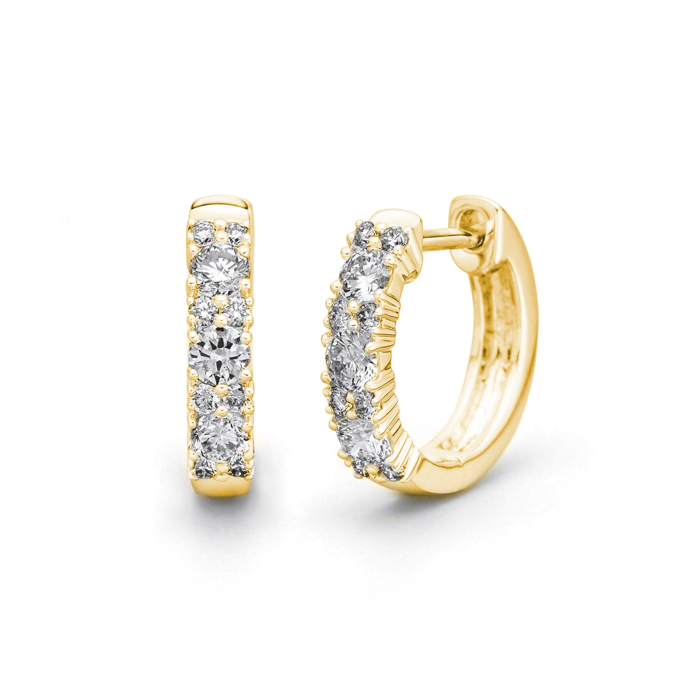 Ohrringe Diamant zus. ca. 0,50 ct. 585er Gelbgold Magnolia Ohrringe Diamant zus. ca. 0,50 ct. 585er Gelbgold Magnolia