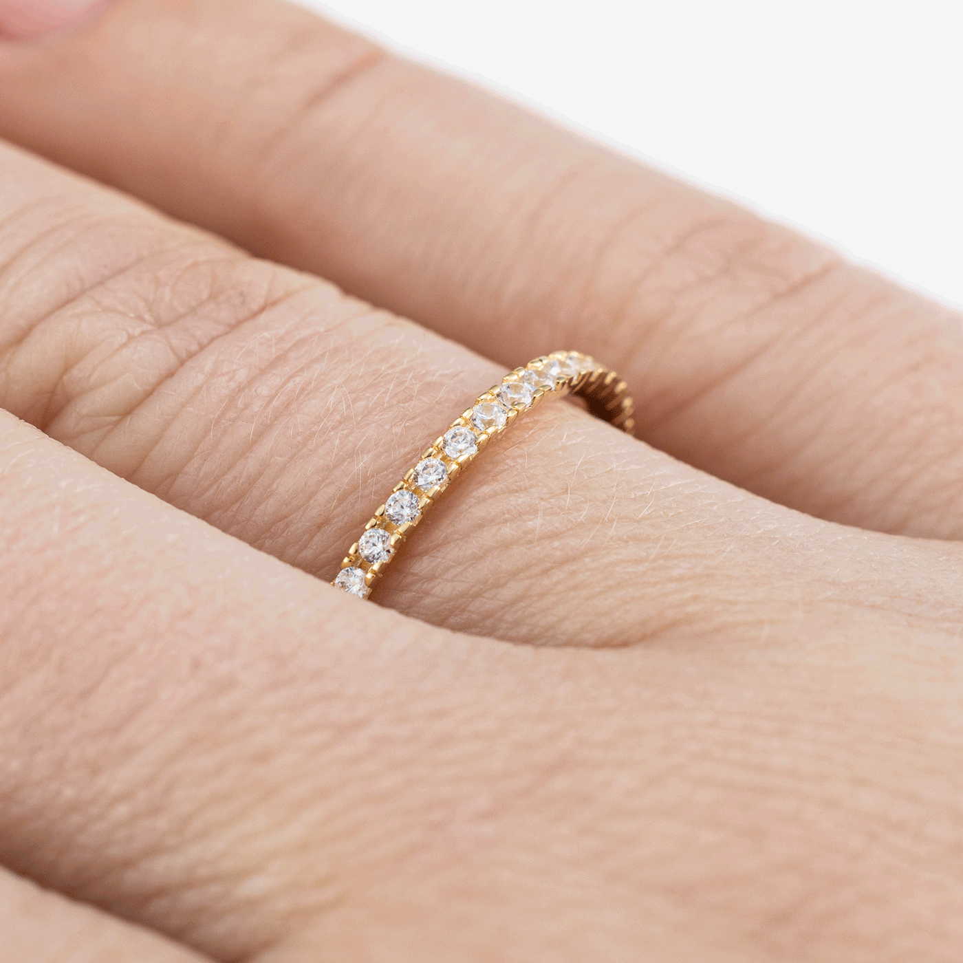 Ring Zirkonia 375er Gelbgold Ring Zirkonia 375er Gelbgold