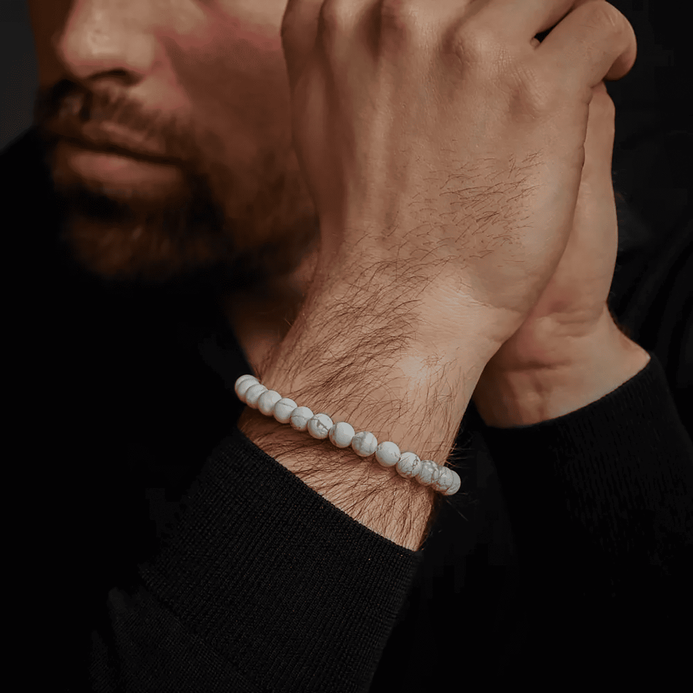 Armband Edelstahl Virgin White