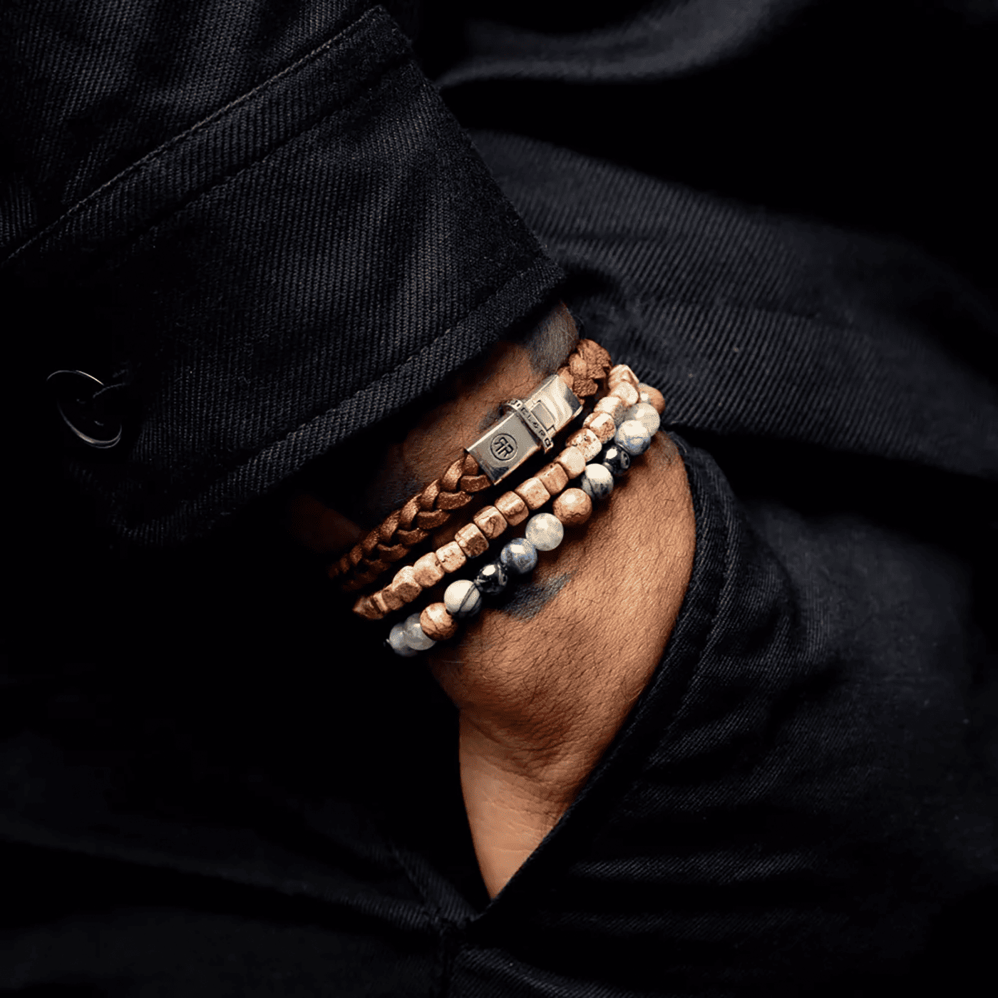 Armband Edelstahl Roll The Dice - Woodstock Armband Edelstahl Roll The Dice - Woodstock