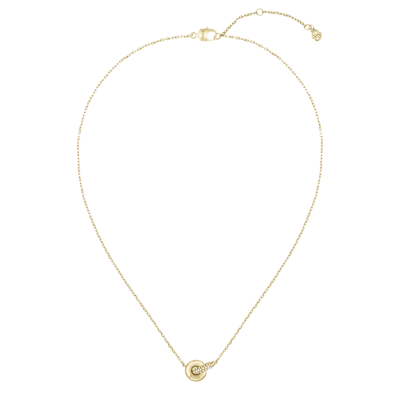 Kette Edelstahl gelb vergoldet Live Precious