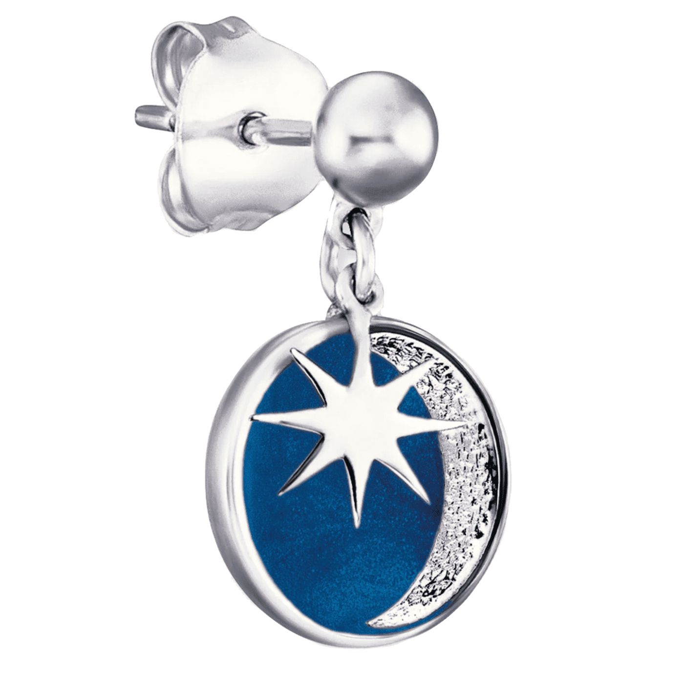 Ohrringe 925er Silber Sonne, Mond & Stern Ohrringe 925er Silber Sonne, Mond & Stern