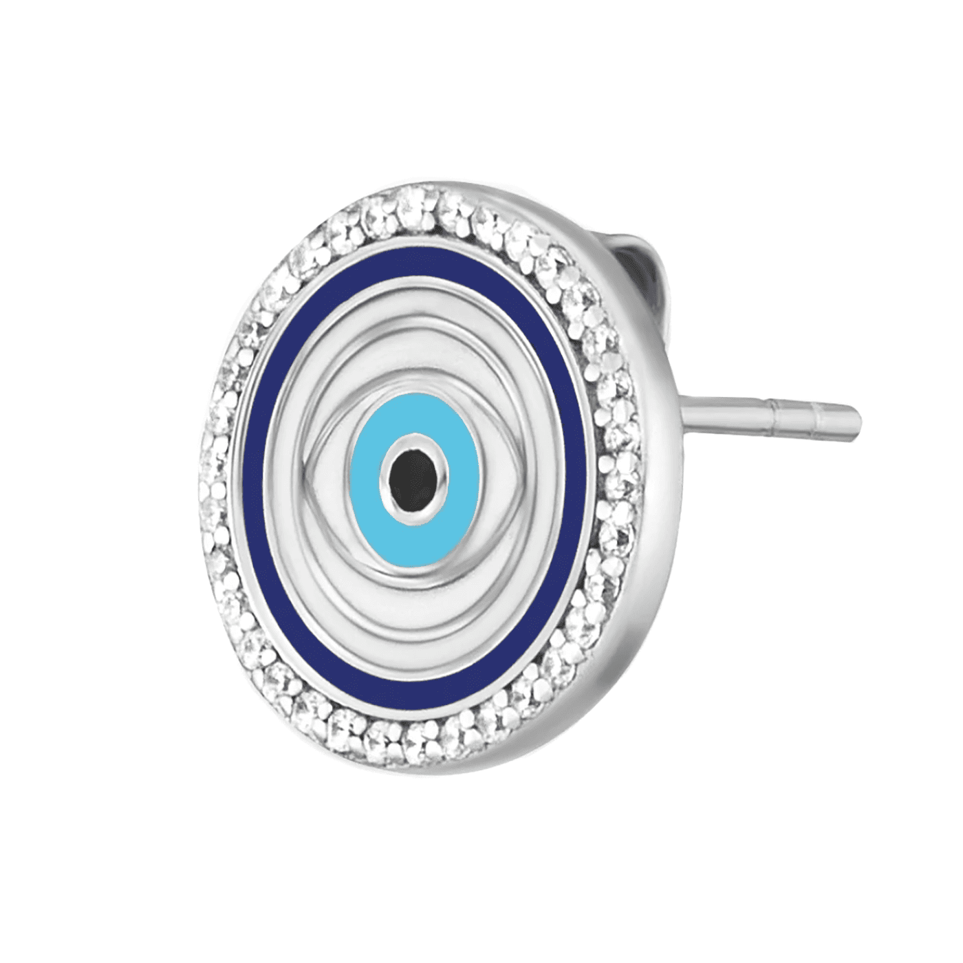 Ohrringe Zirkonia 925er Silber Lucky Eye Ohrringe Zirkonia 925er Silber Lucky Eye