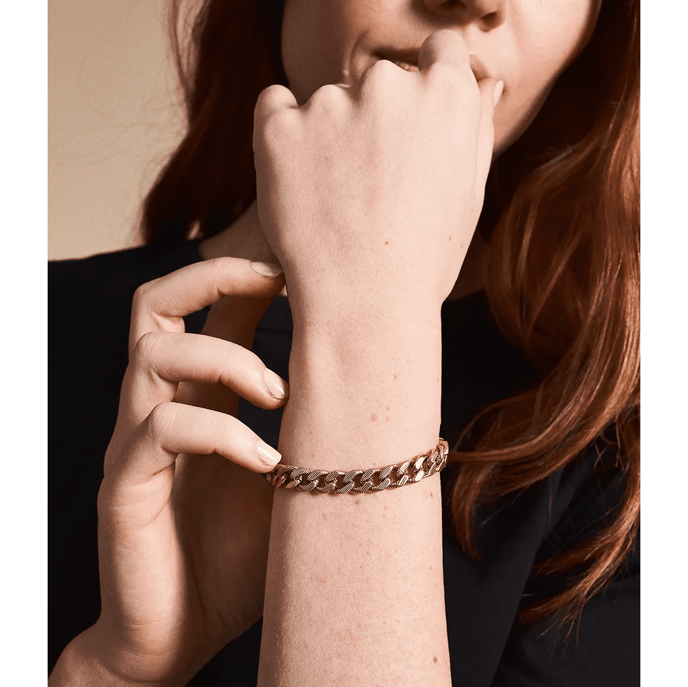 Armband Stahl gold Harlow