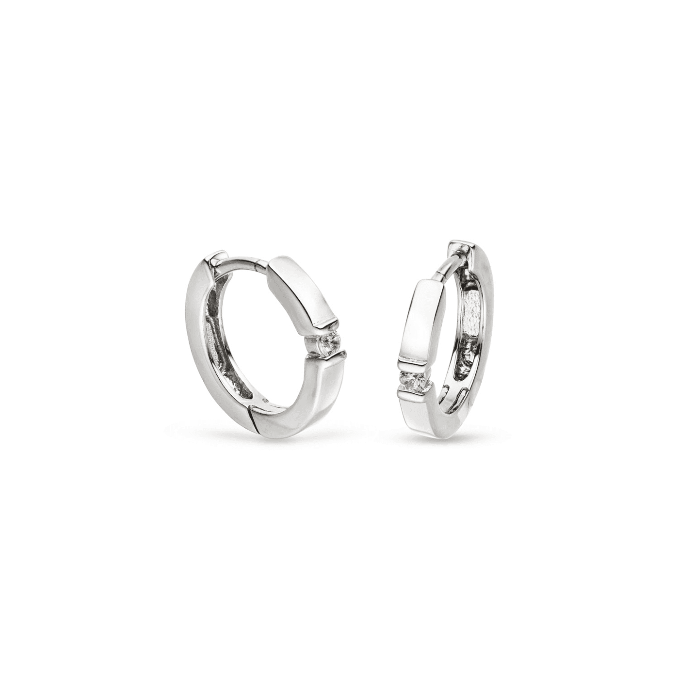 Creolen Zirkonia 925er Silber  Creolen Zirkonia 925er Silber