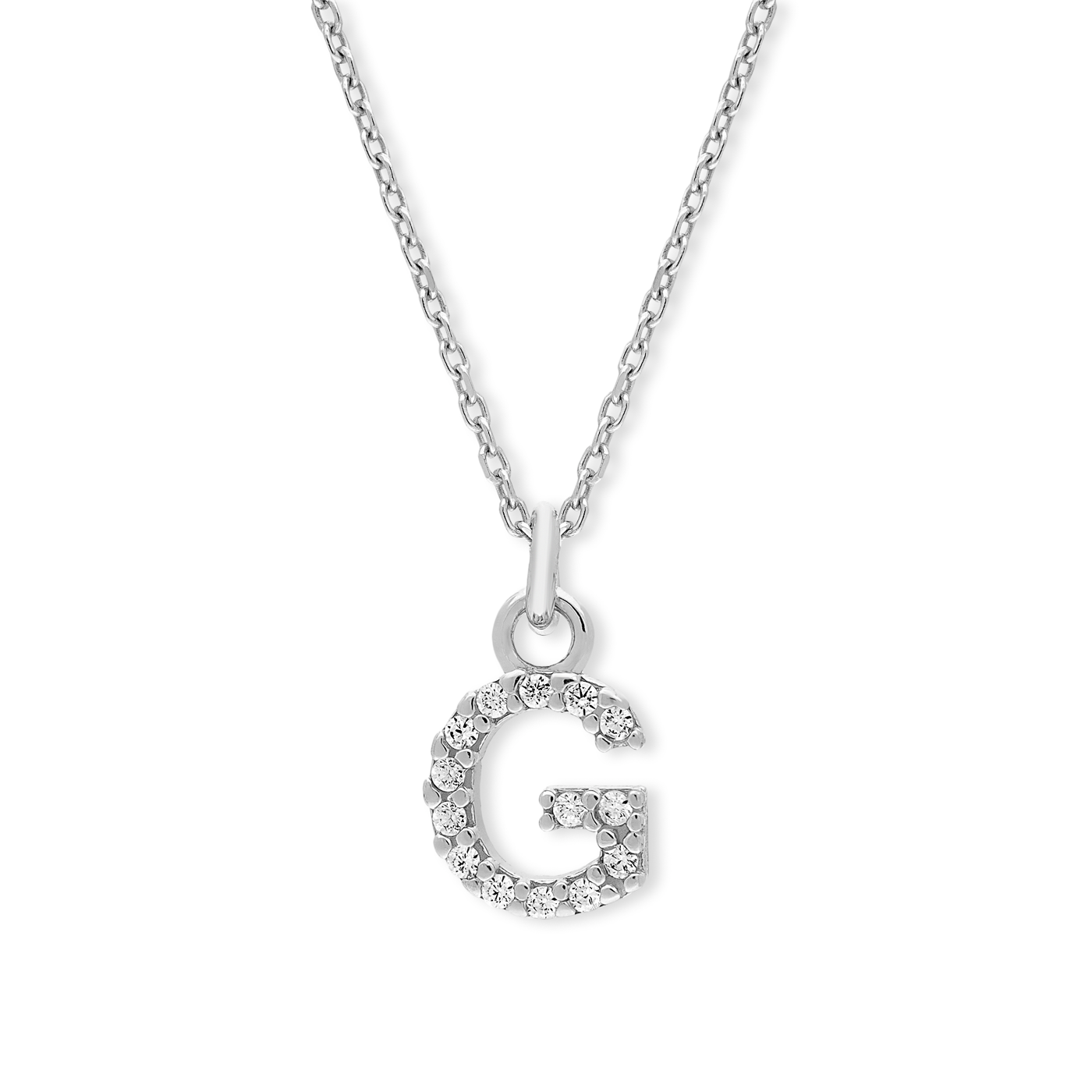 Kette Zirkonia 925er Silber  Kette Zirkonia 925er Silber