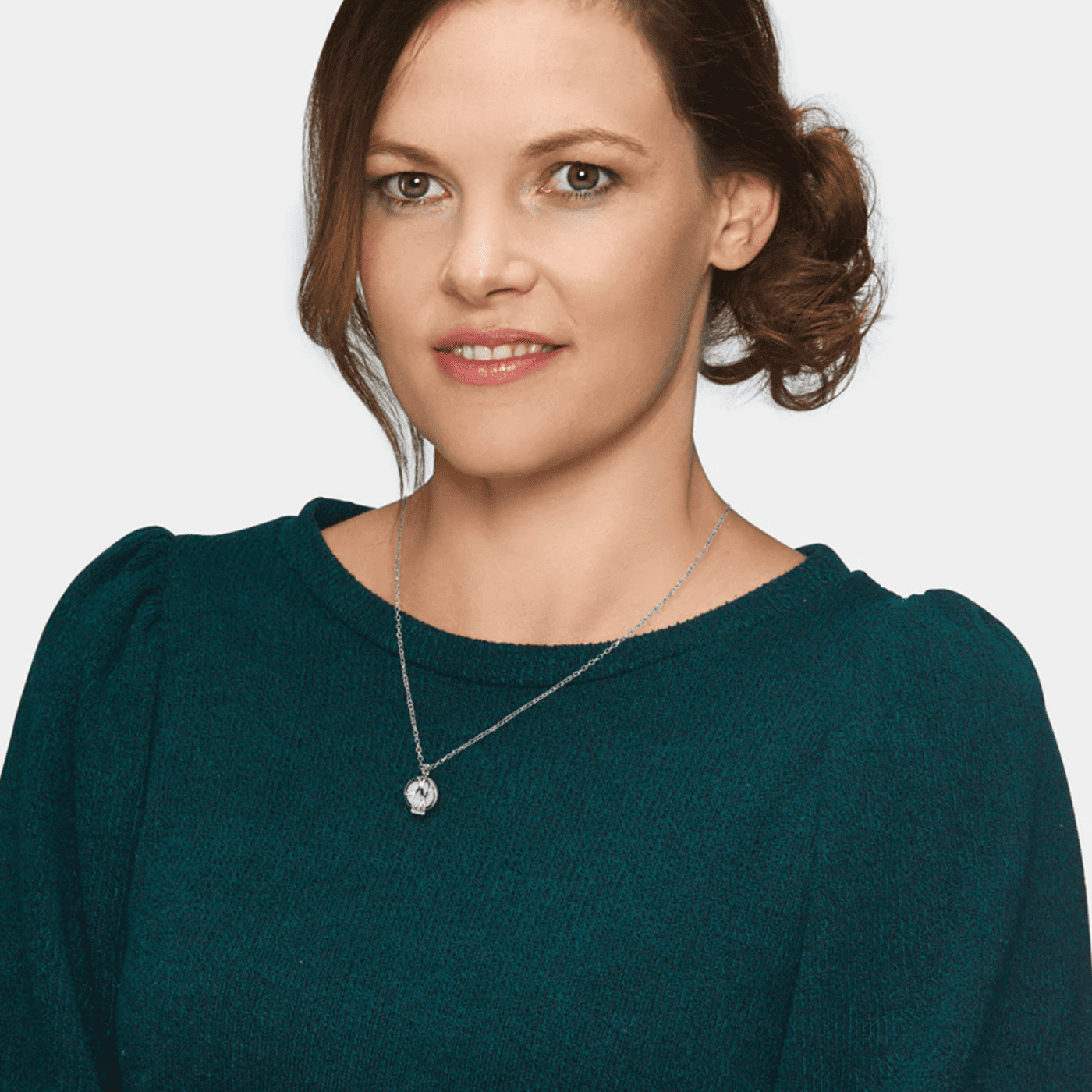 Edelsteinkette 925er Silber Healing Stone