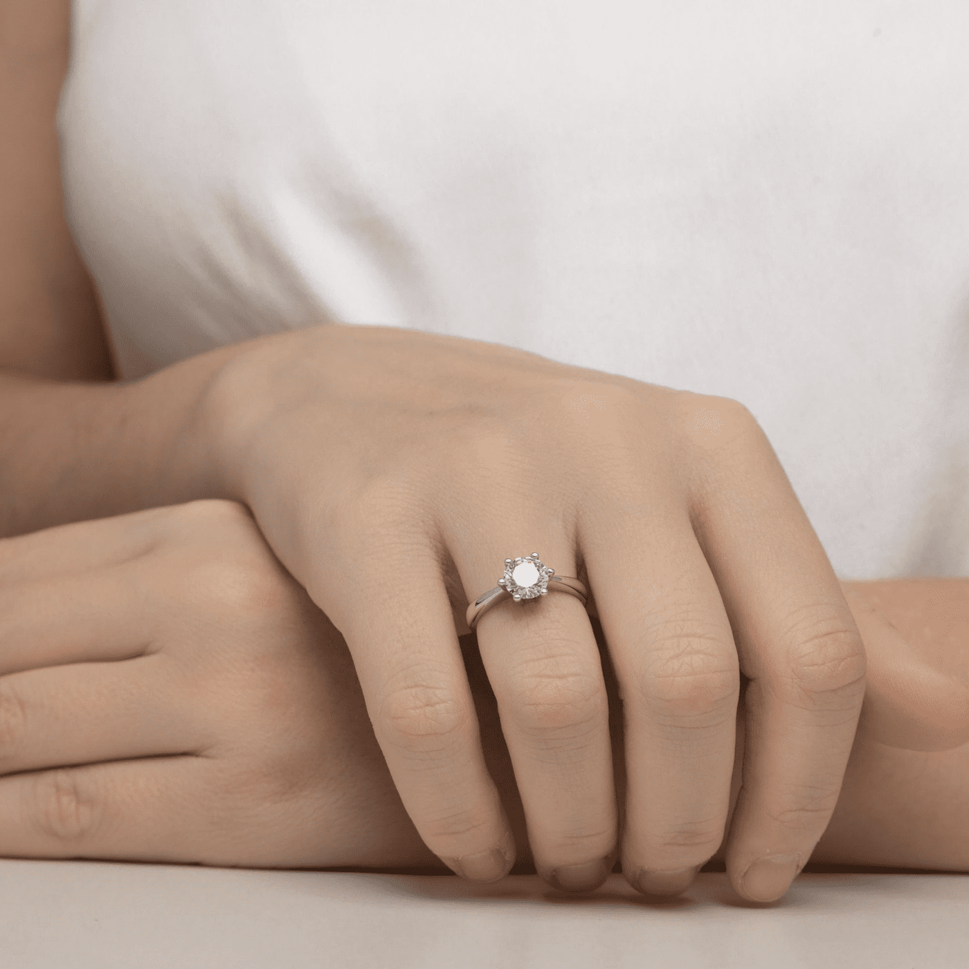 Ring Zirkonia 925er Silber 