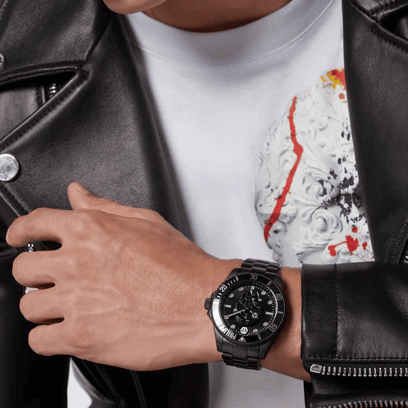 THE $KULL DIVER Quarz Uhr