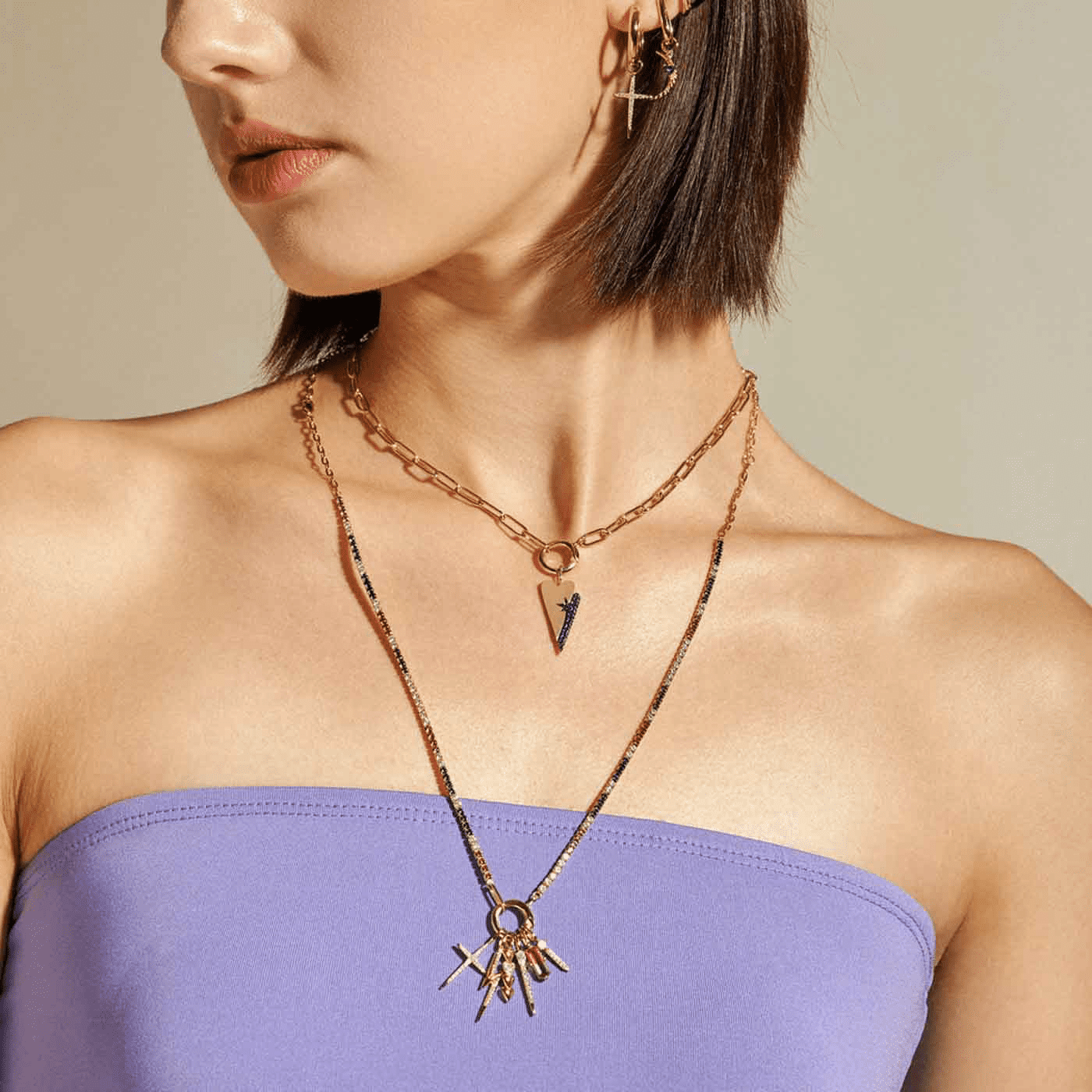 Charm für Ketten und Armbänder 925er Silber gelb vergoldet Rising Sun Charm für Ketten und Armbänder 925er Silber gelb vergoldet Rising Sun