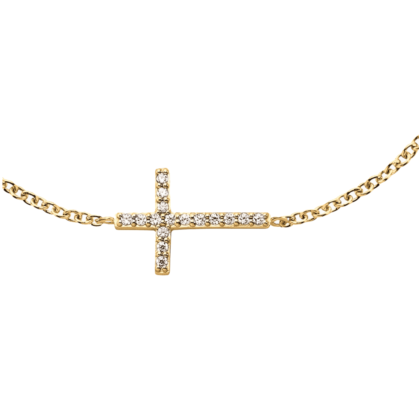 Armband Zirkonia 925er Silber Kreuz Armband Zirkonia 925er Silber Kreuz