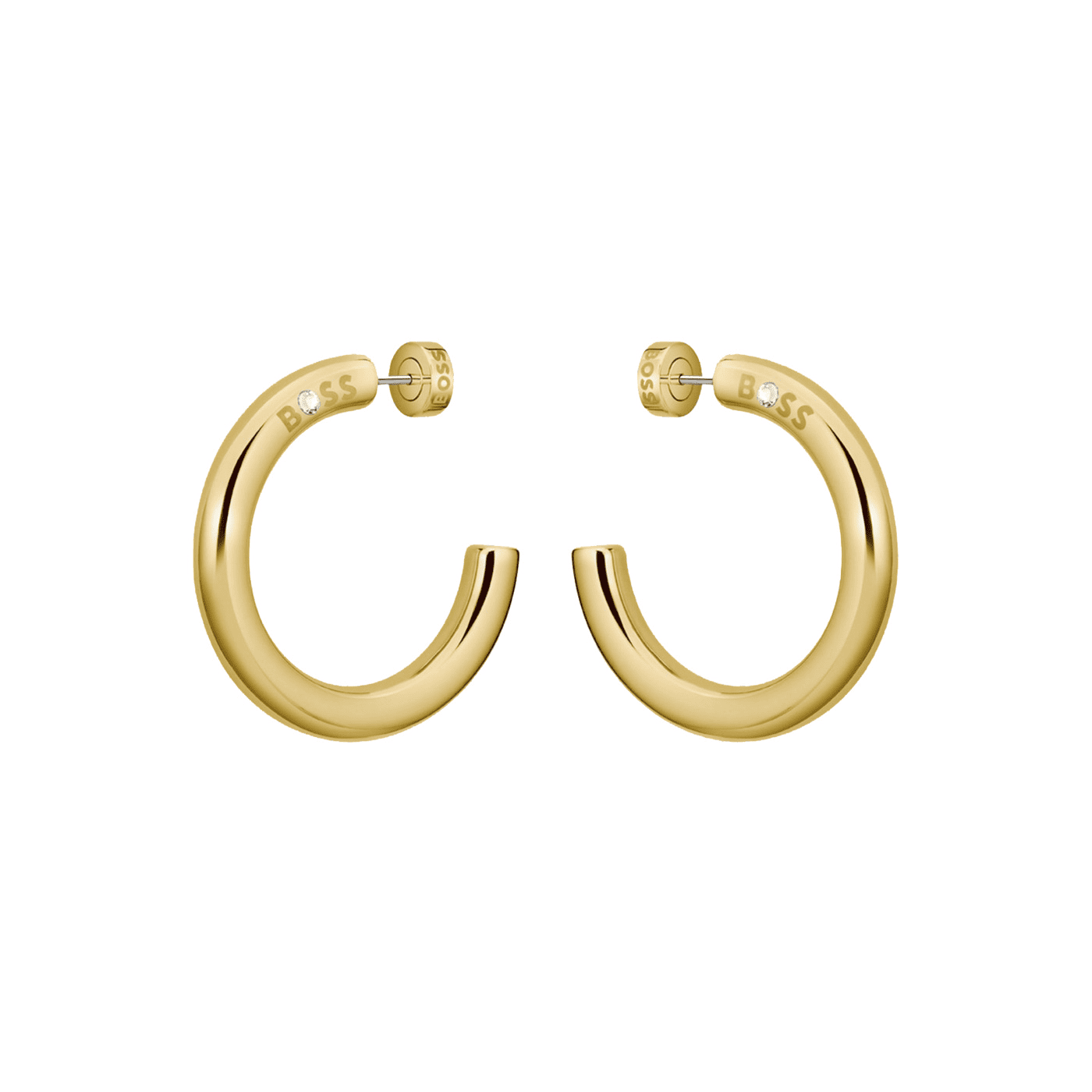 Ohrringe Edelstahl gelb vergoldet live Statement Ohrringe Edelstahl gelb vergoldet live Statement