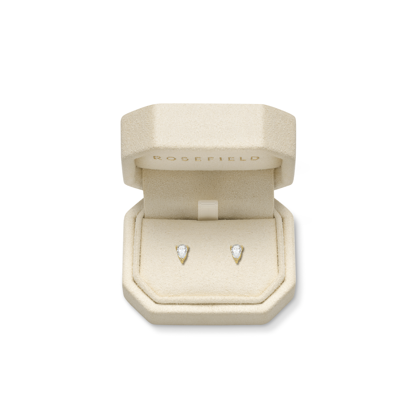 Ohrringe syn. Diamant zus. 0,337ct. 585er Gelbgold Marquise Ohrringe syn. Diamant zus. 0,337ct. 585er Gelbgold Marquise