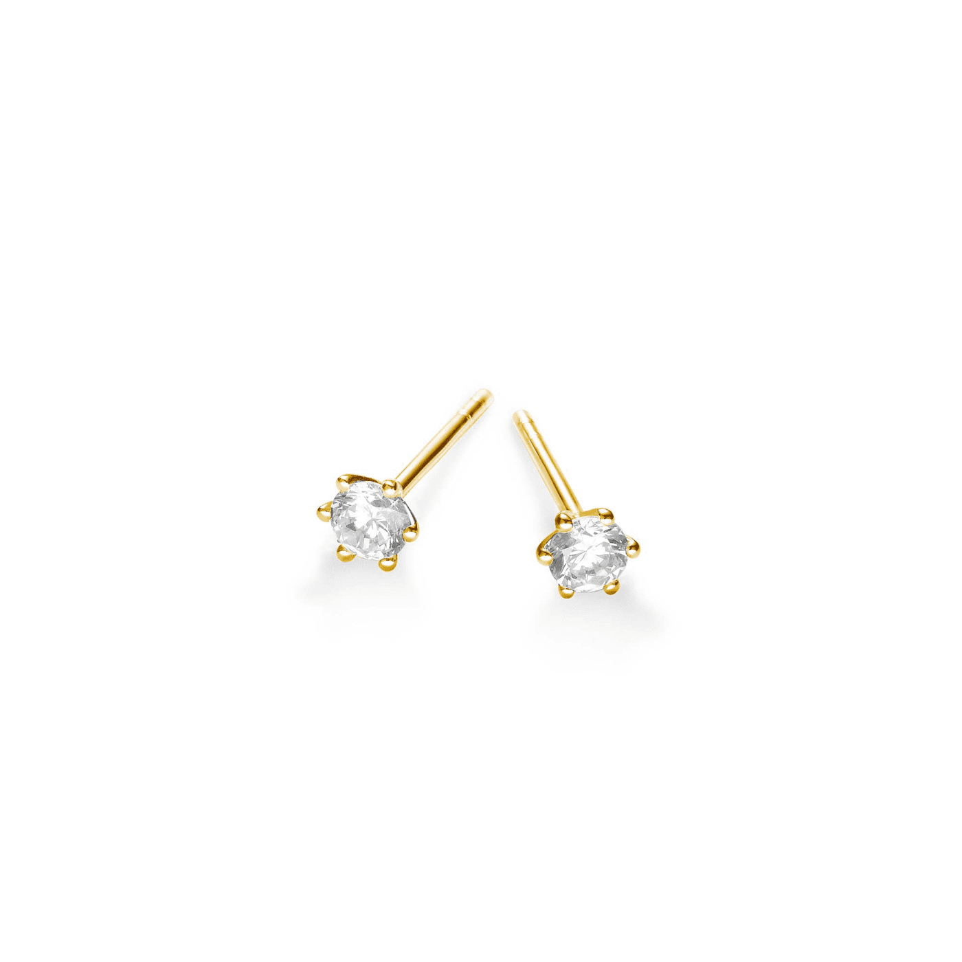 Ohrringe Zirkonia 333er Gelbgold  Ohrringe Zirkonia 333er Gelbgold