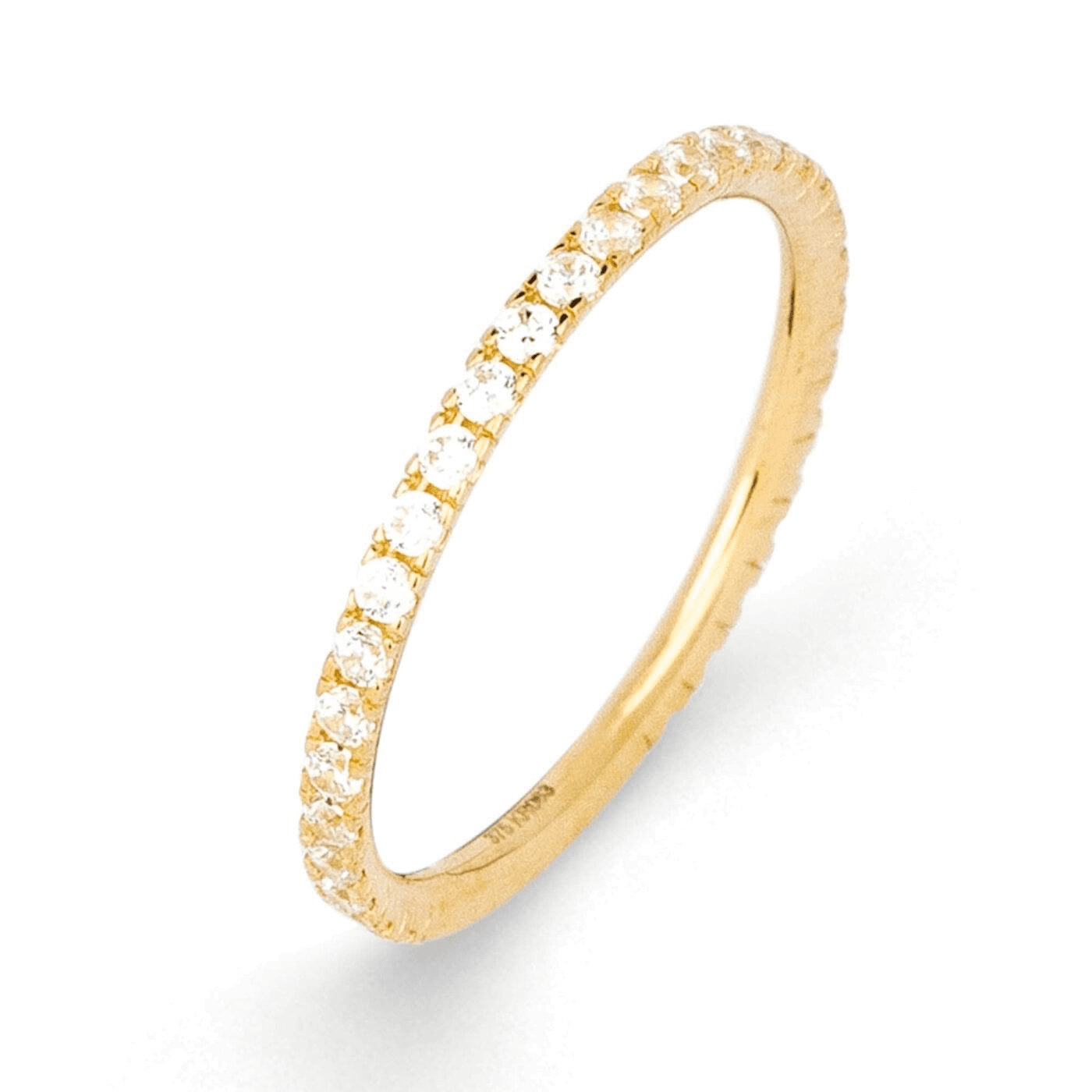 Ring Zirkonia 375er Gelbgold  Ring Zirkonia 375er Gelbgold