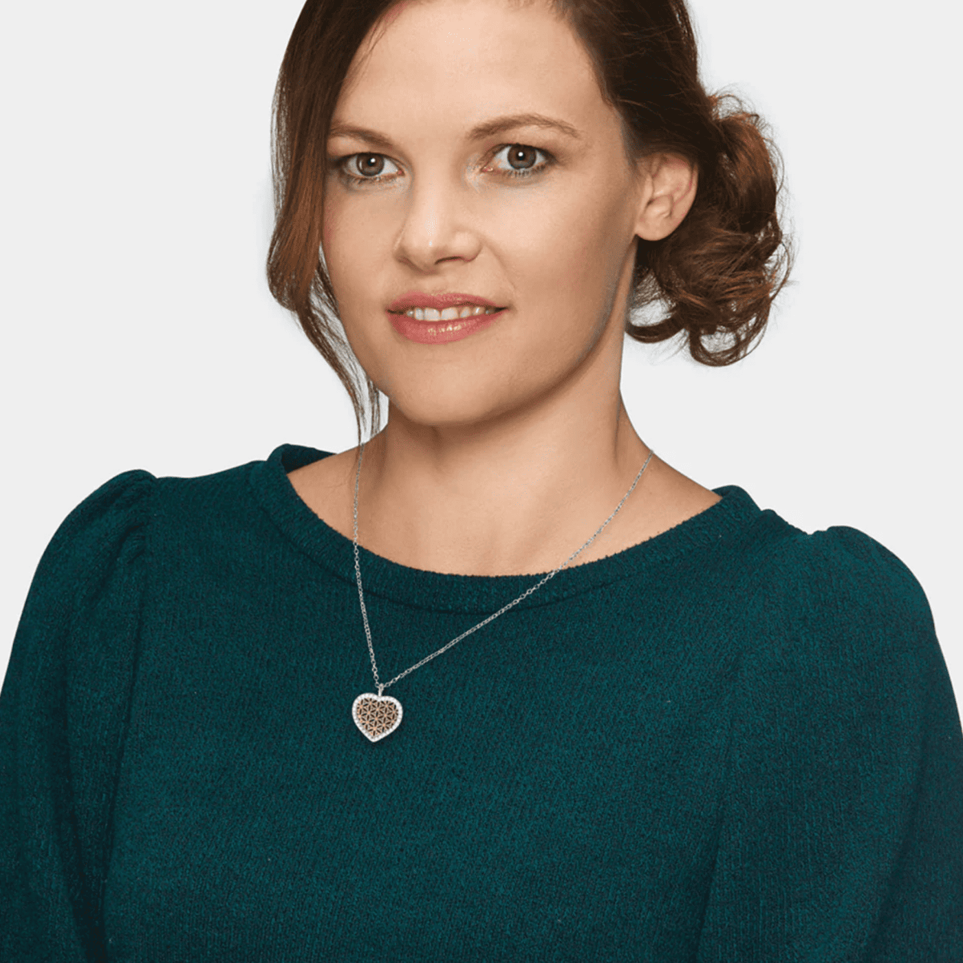 Kette Zirkonia 925er Silber Bloom