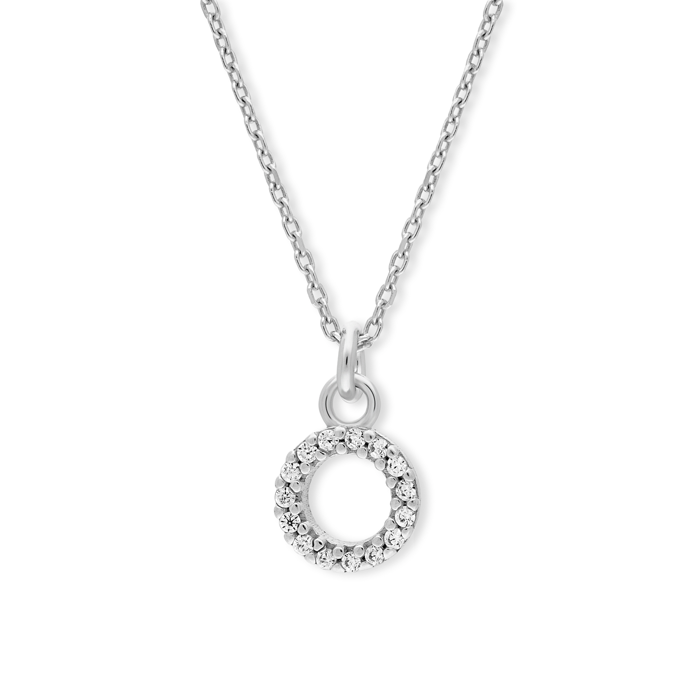 Kette Zirkonia 925er Silber  Kette Zirkonia 925er Silber