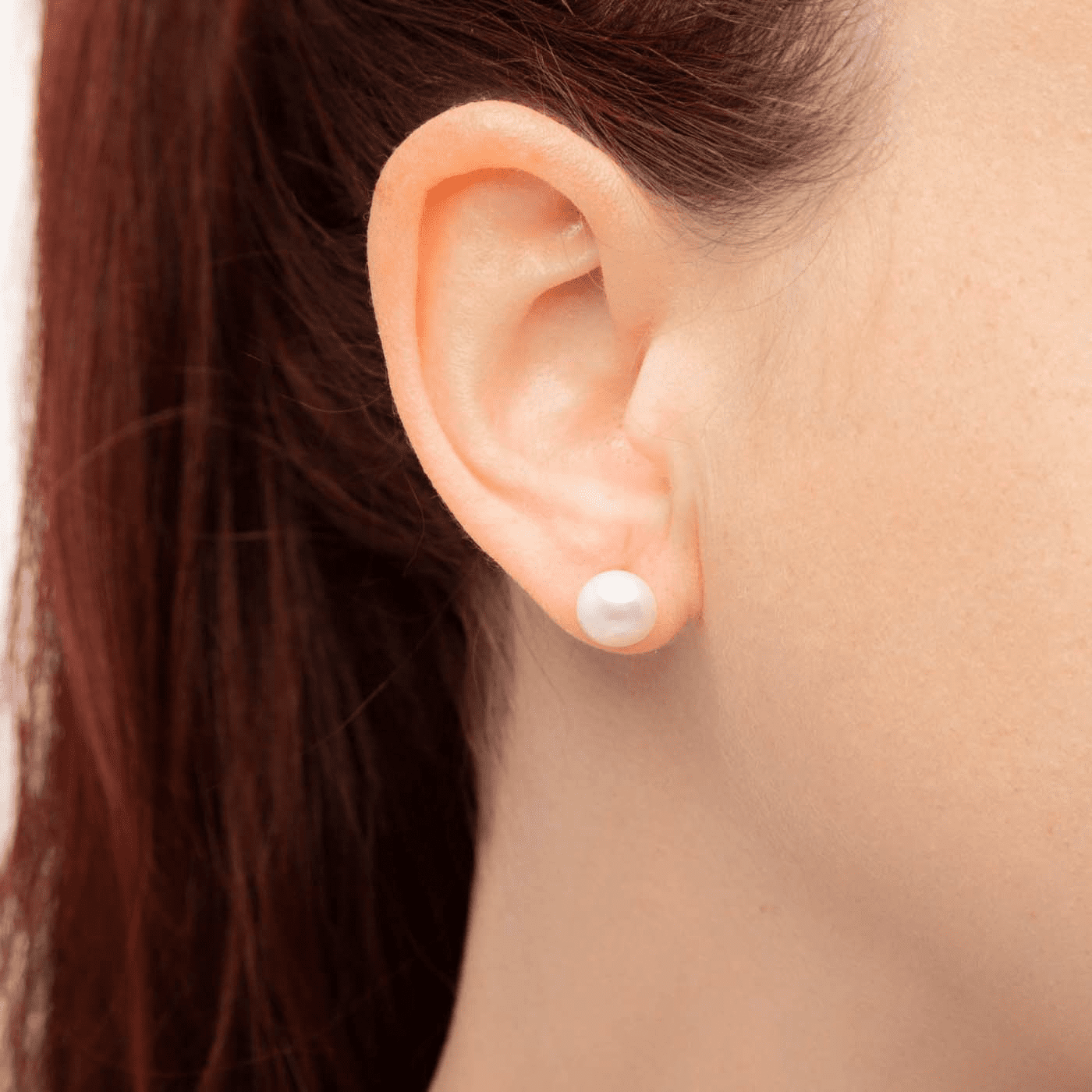 Perlenohrringe 375er Gelbgold Süßwasser-Zuchtperle