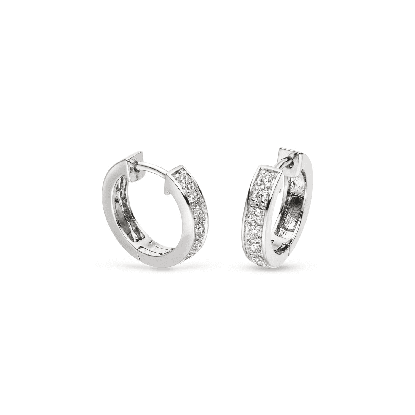 Creolen Zirkonia 925er Silber  Creolen Zirkonia 925er Silber