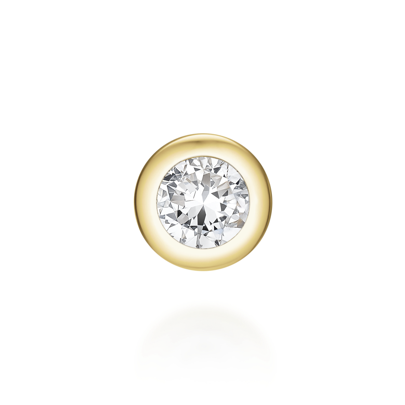 Ohrringe syn. Diamant zus. 0,03ct. 585er Gelbgold Lumia Ohrringe syn. Diamant zus. 0,03ct. 585er Gelbgold Lumia